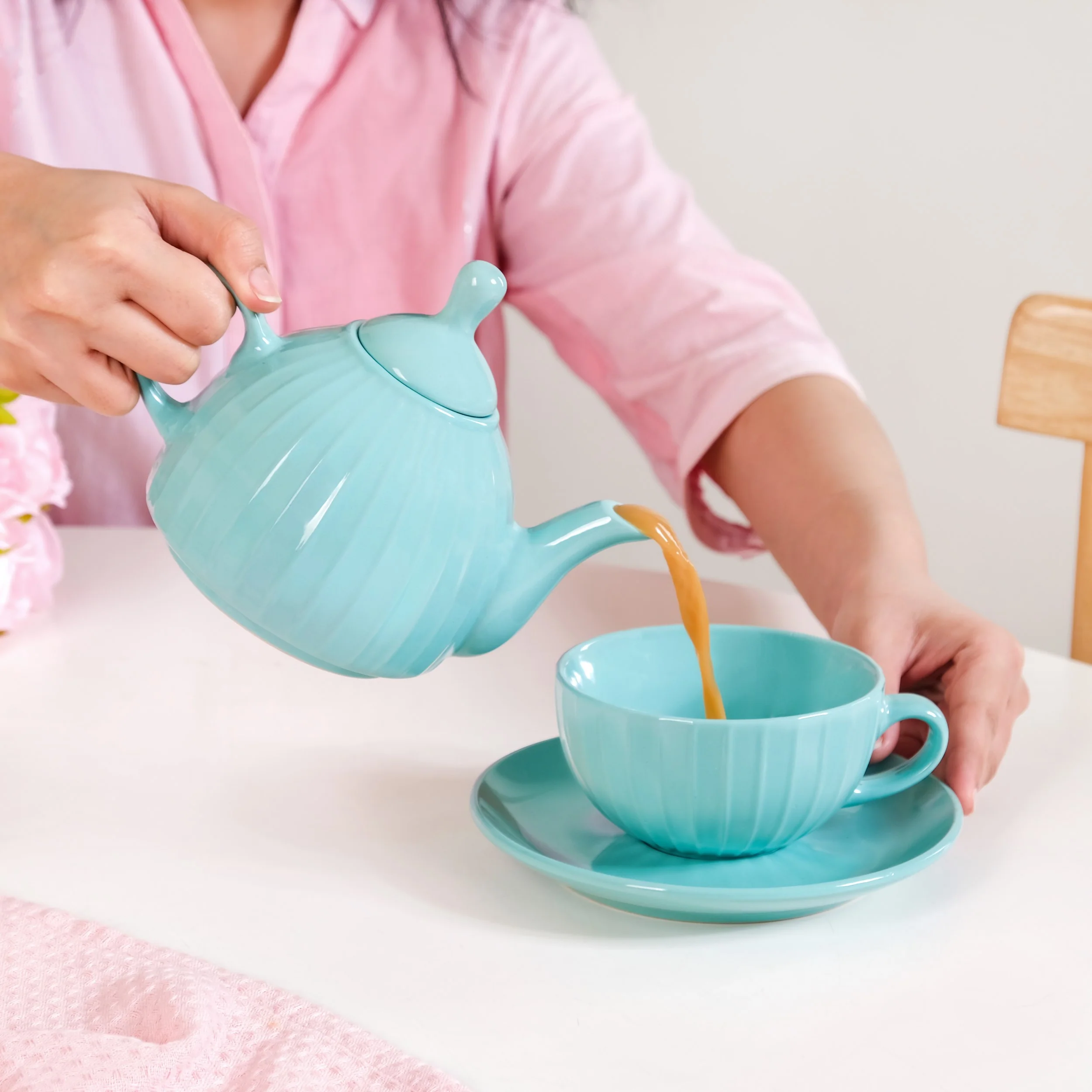 3 Piece Ambrosia Tea Set For 1 - Image 2