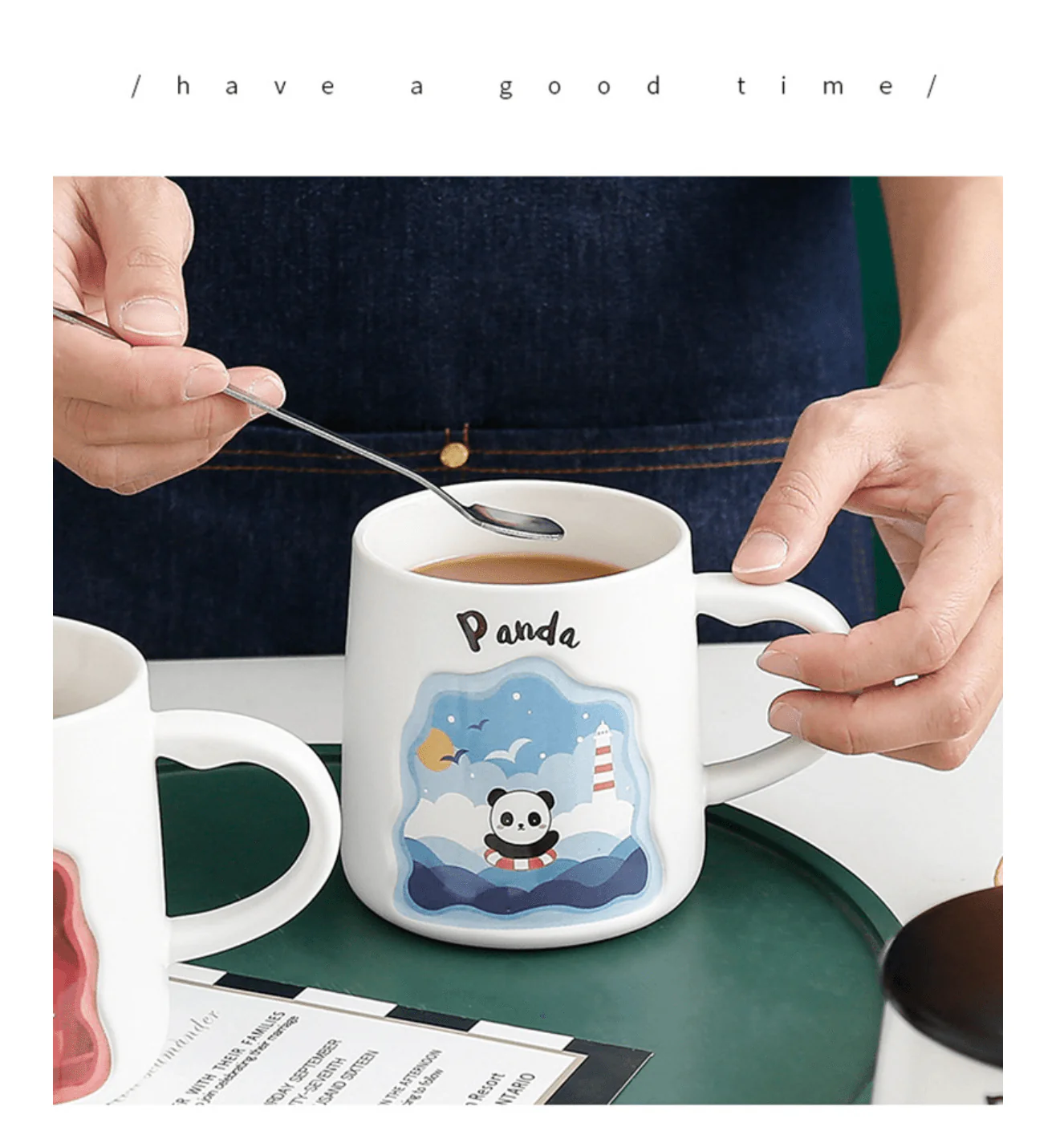 3D Panda Mug - Image 11