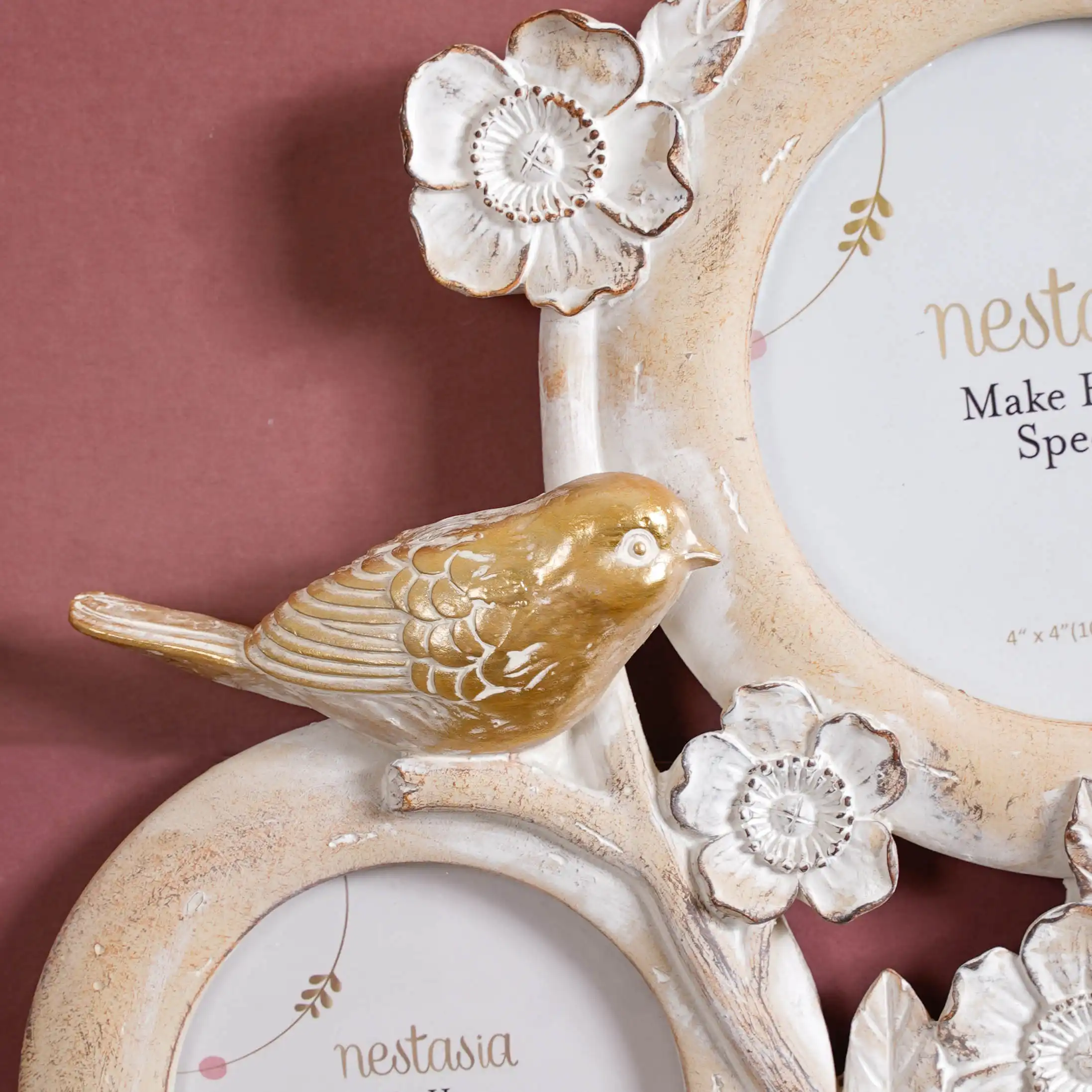 Vintage Bird Wall Photo Frame 12"x9" - Image 7