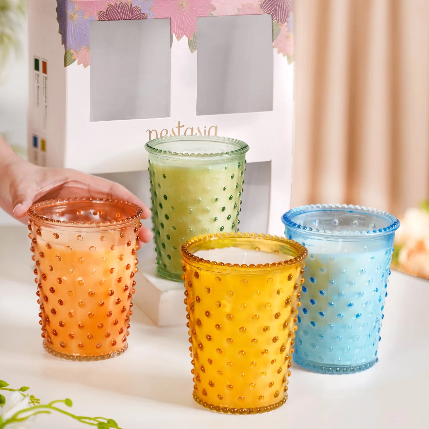A Breath Of Fresh Air Scented Candle Set Of 4 With Gift Box - Image 3