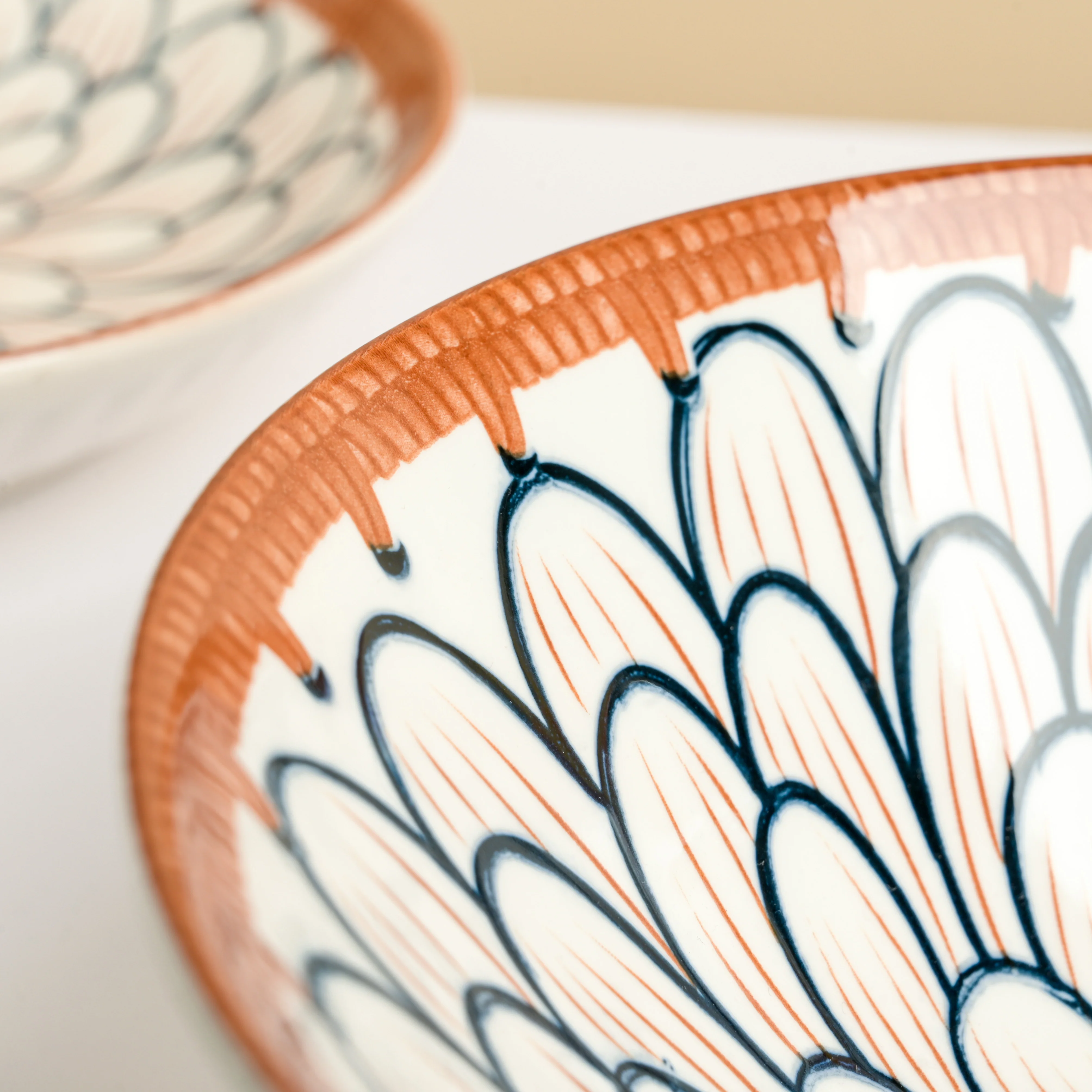 Abloom Ceramic Ramen Bowl 8 Inch 750 ml - Image 6