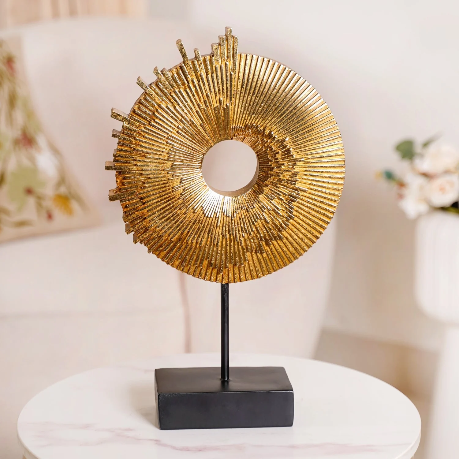 Abstract Ammonite Showpiece For Home Decor - Image 9