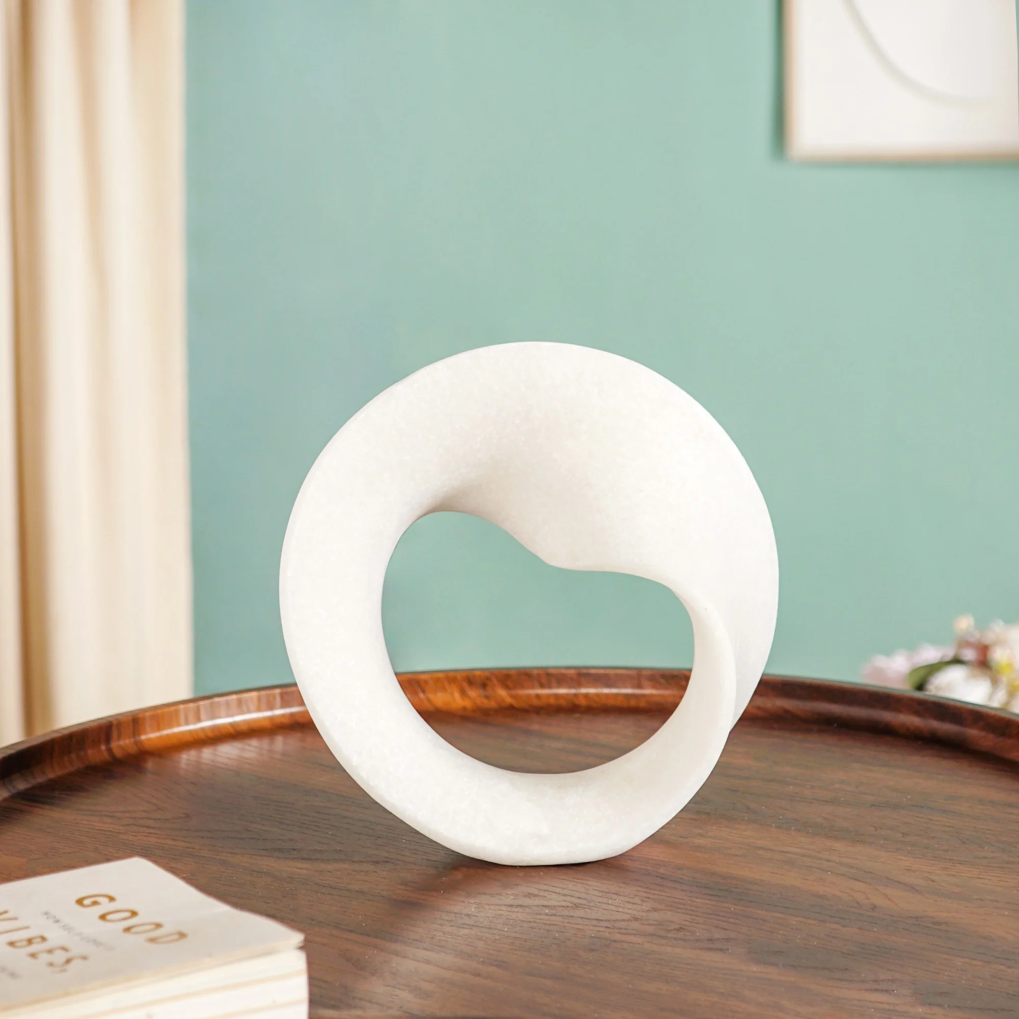 Abstract Swirl Tabletop Decor - Image 6