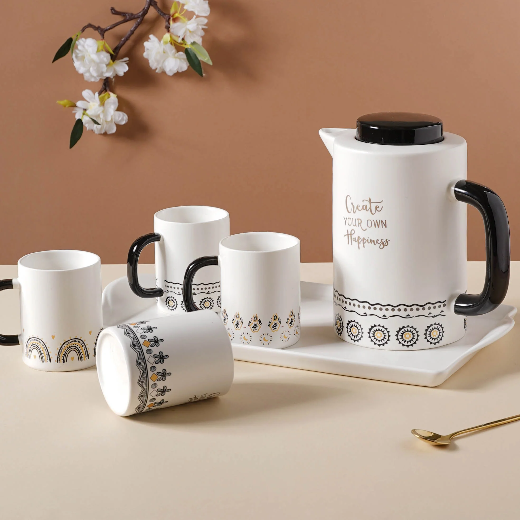 Abstract Tea Set - Image 4