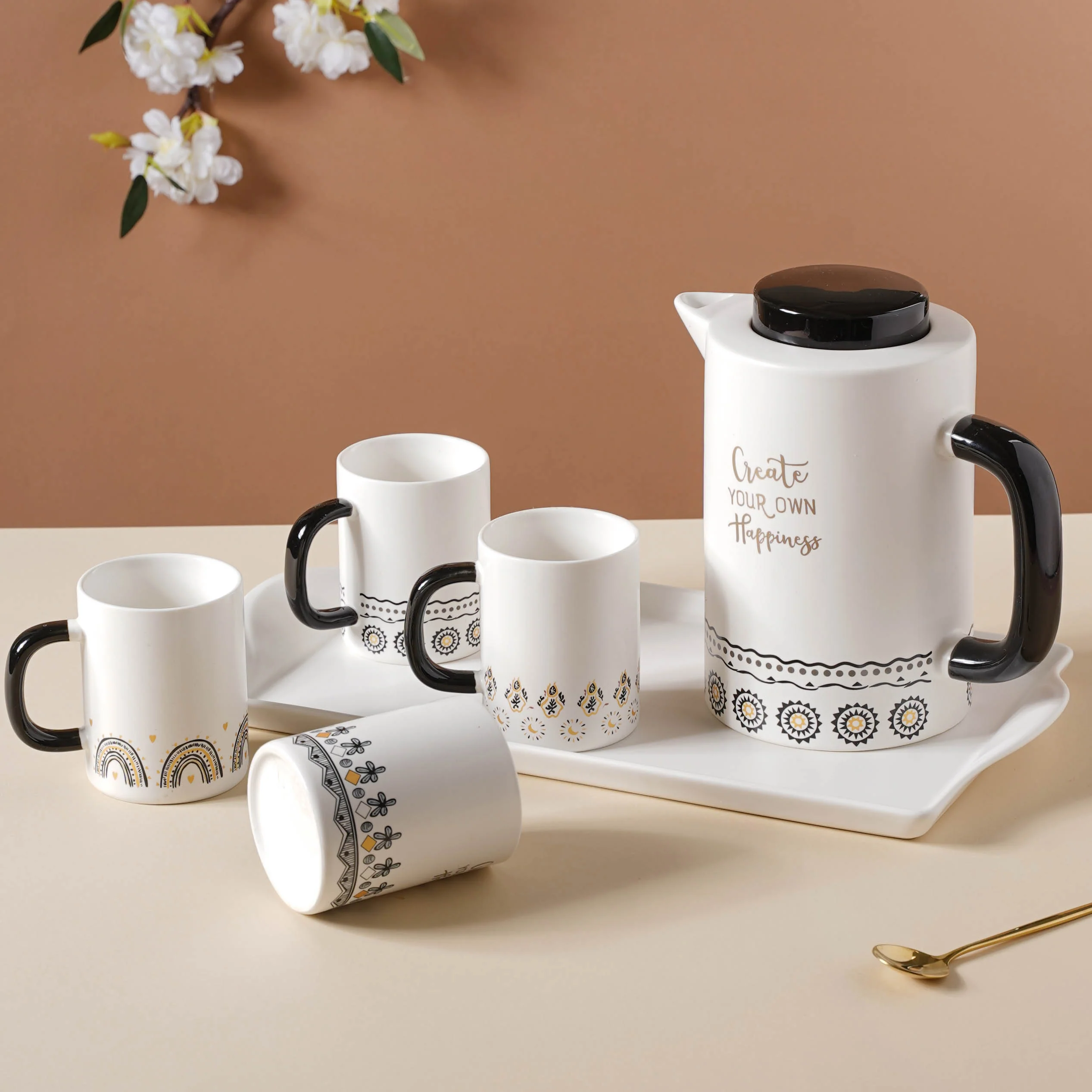 Abstract Tea Set - Image 7