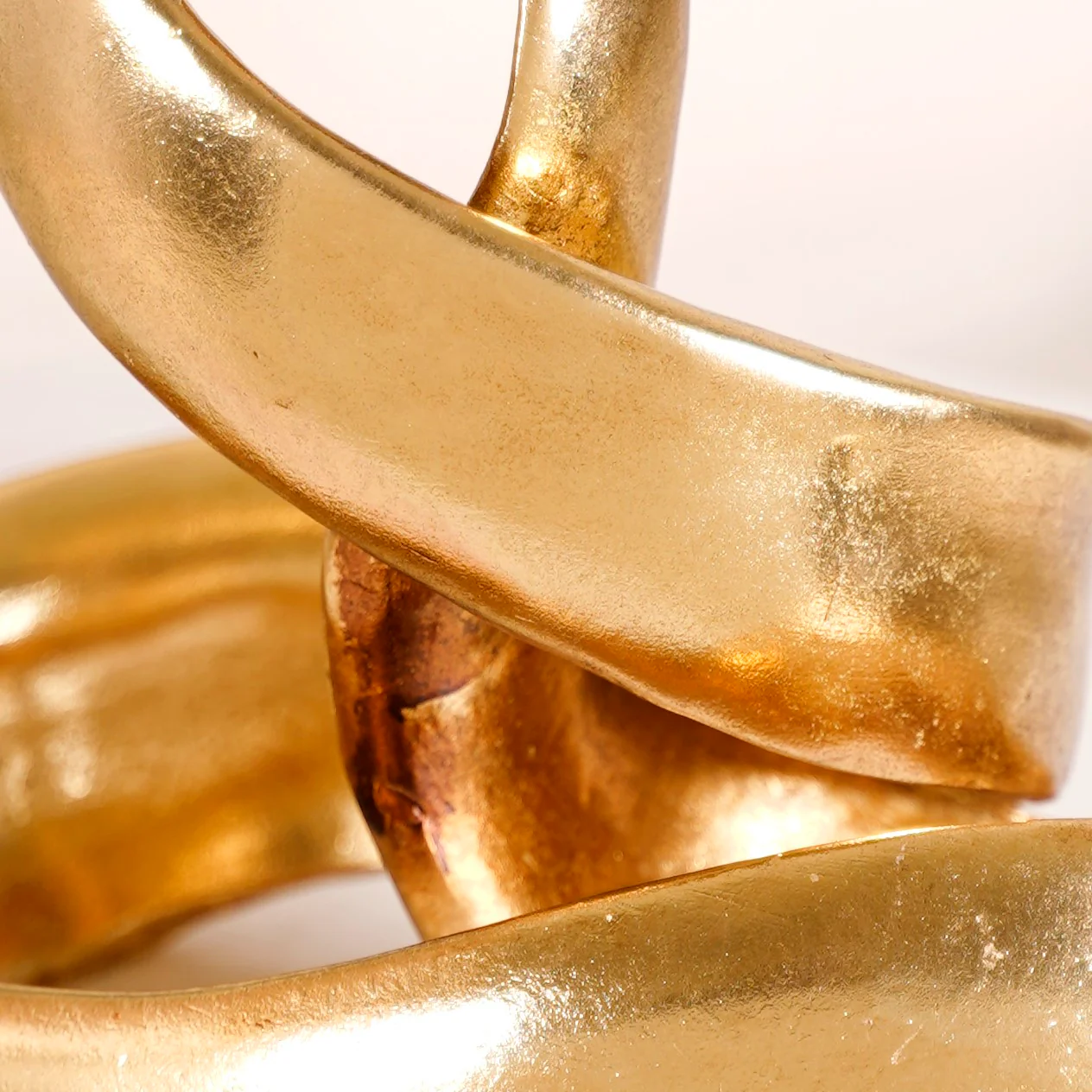 Abstract Twisted Decor Showpiece Gold - Image 7