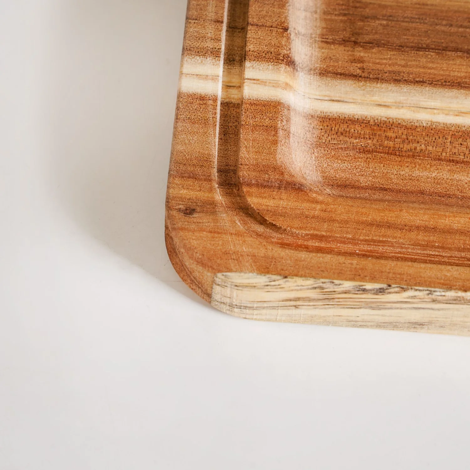 Acacia Wood Bread Box With Transparent Cloche 22cm - Image 6