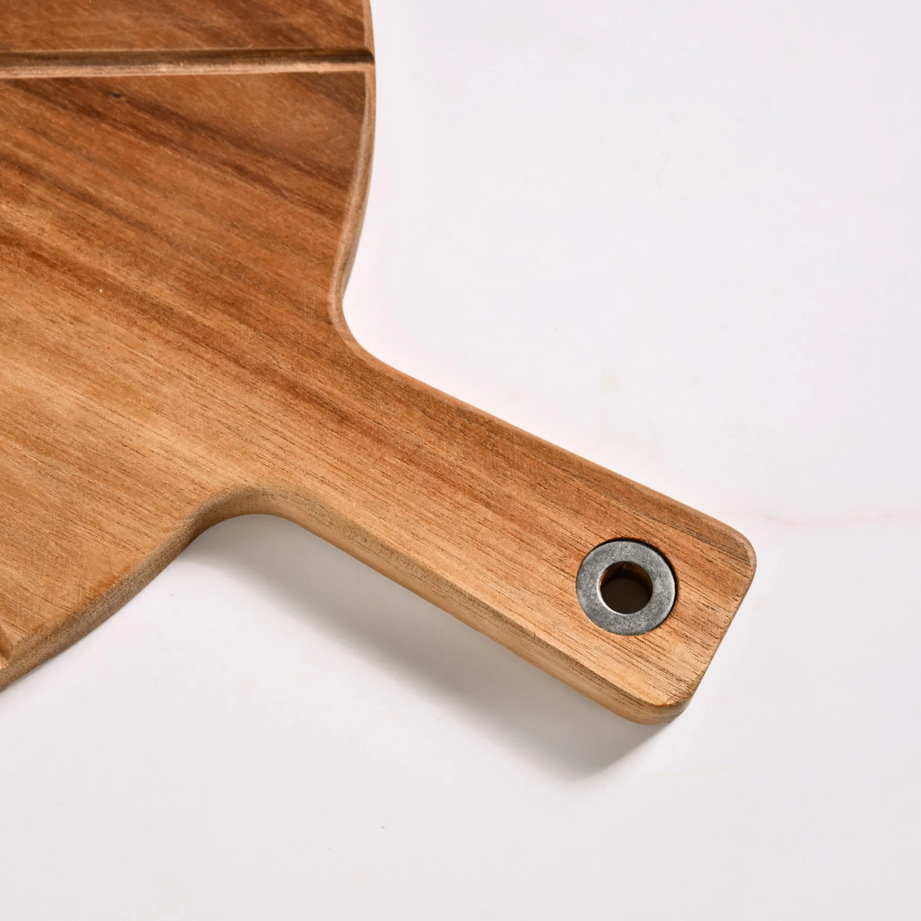 Acacia Wood Pizza Cutting And Serving Board 12 Inch - Image 10