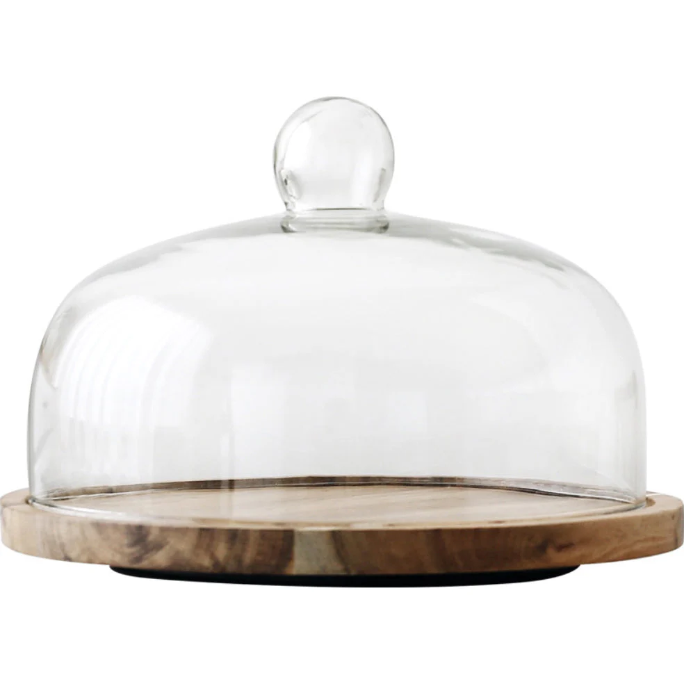 Acacia Wood Rotating Cake Stand 8 Inch - Image 12