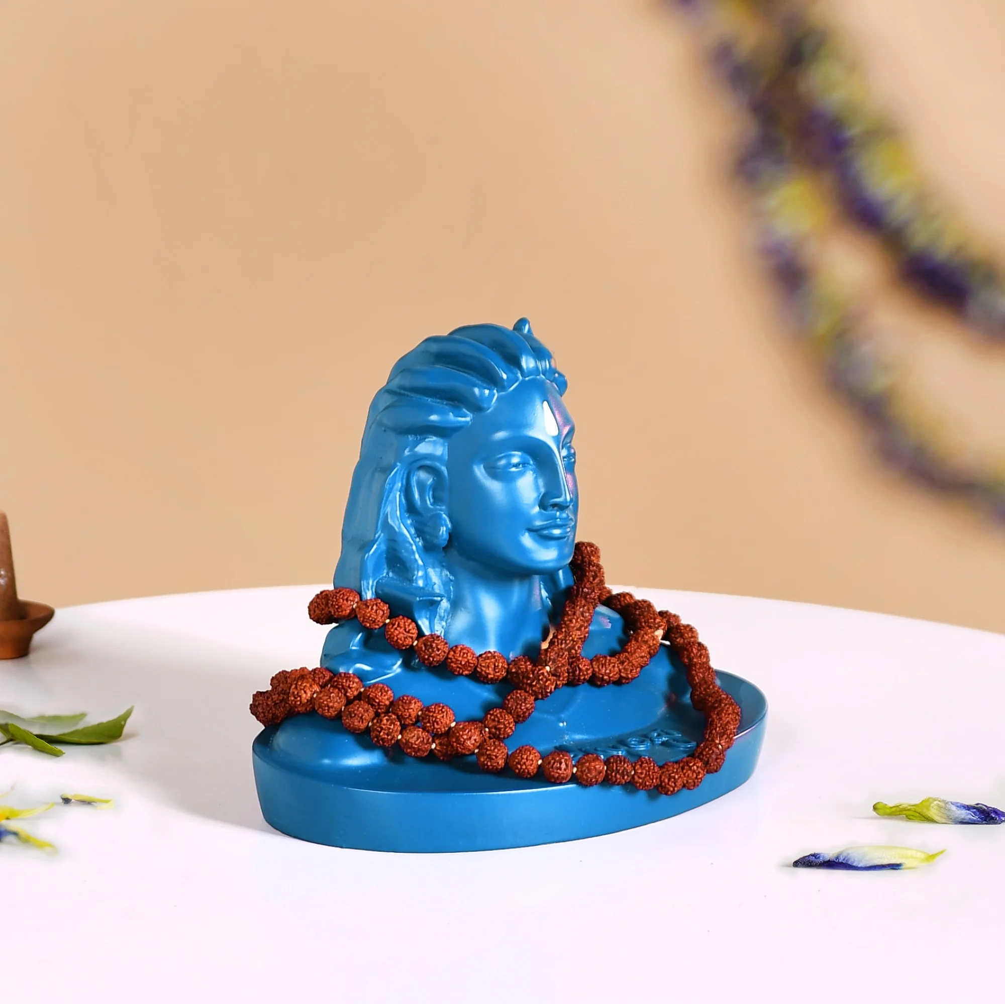 Adiyogi Idol Decor Blue - Image 3