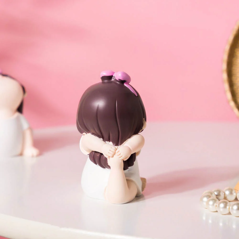 Adorable Yoga Girl Decor Showpiece - Image 4
