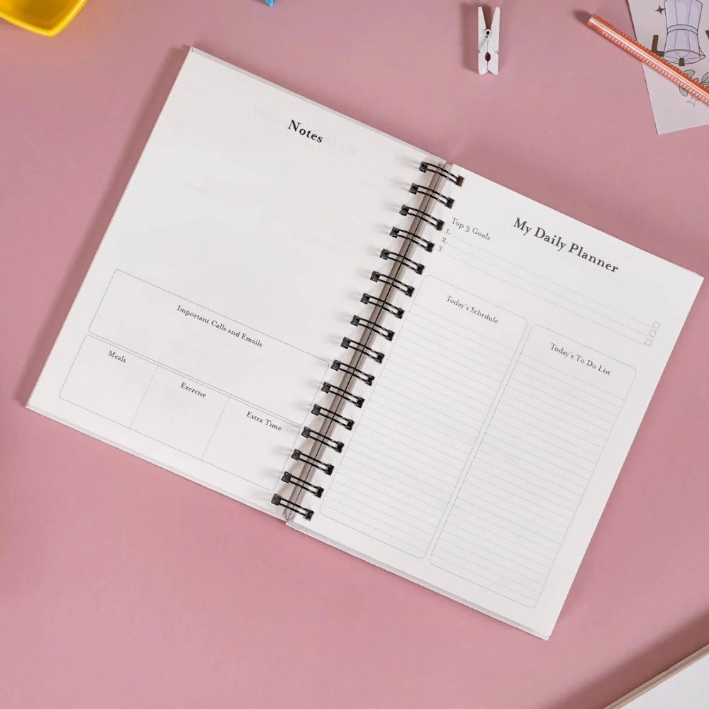 Adventurous Spiral Planner And Notepad Set - Image 3