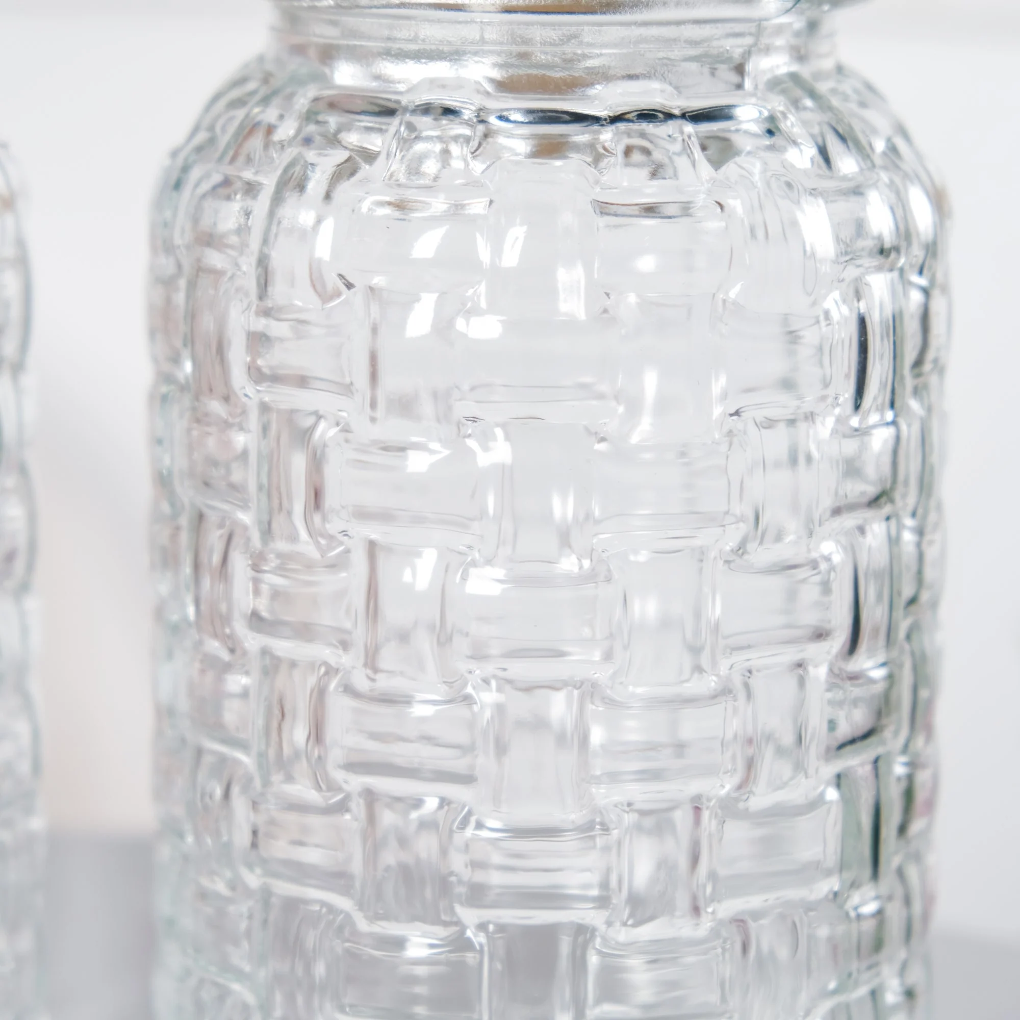 Airtight Glass Jar With Pink Bird Ceramic Lid Set Of 2 1300ml - Image 7