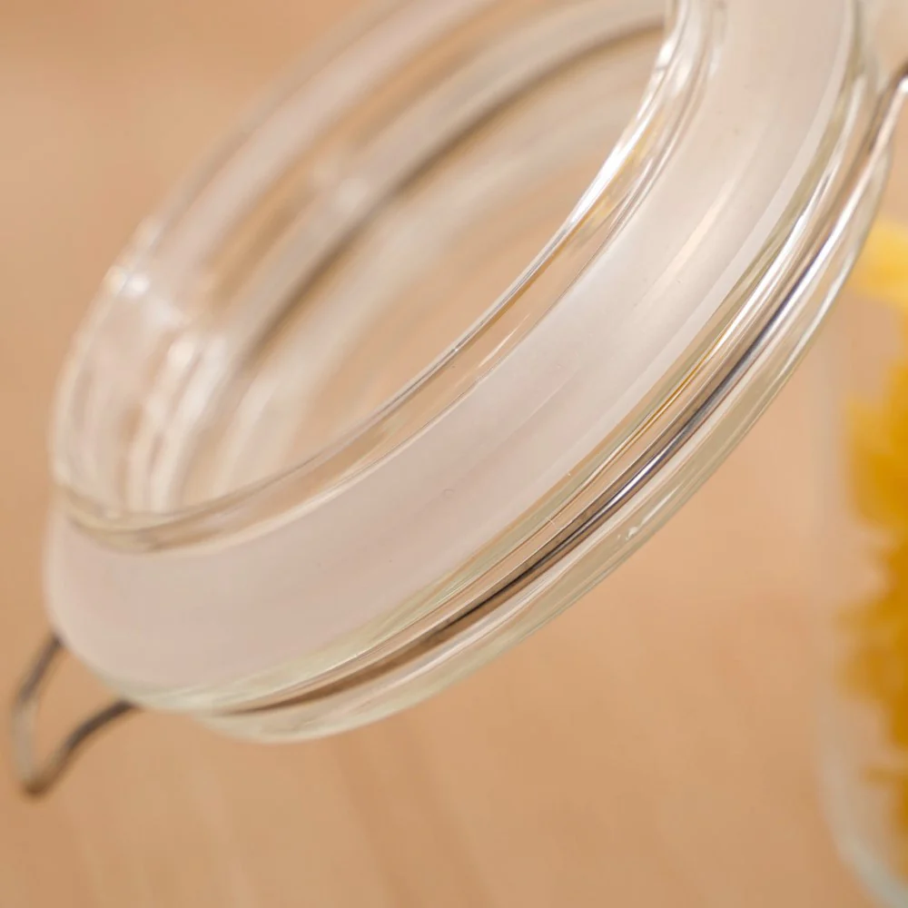 Airtight Glass Jars With Clip Lids Set Of 4 1000ml - Image 11
