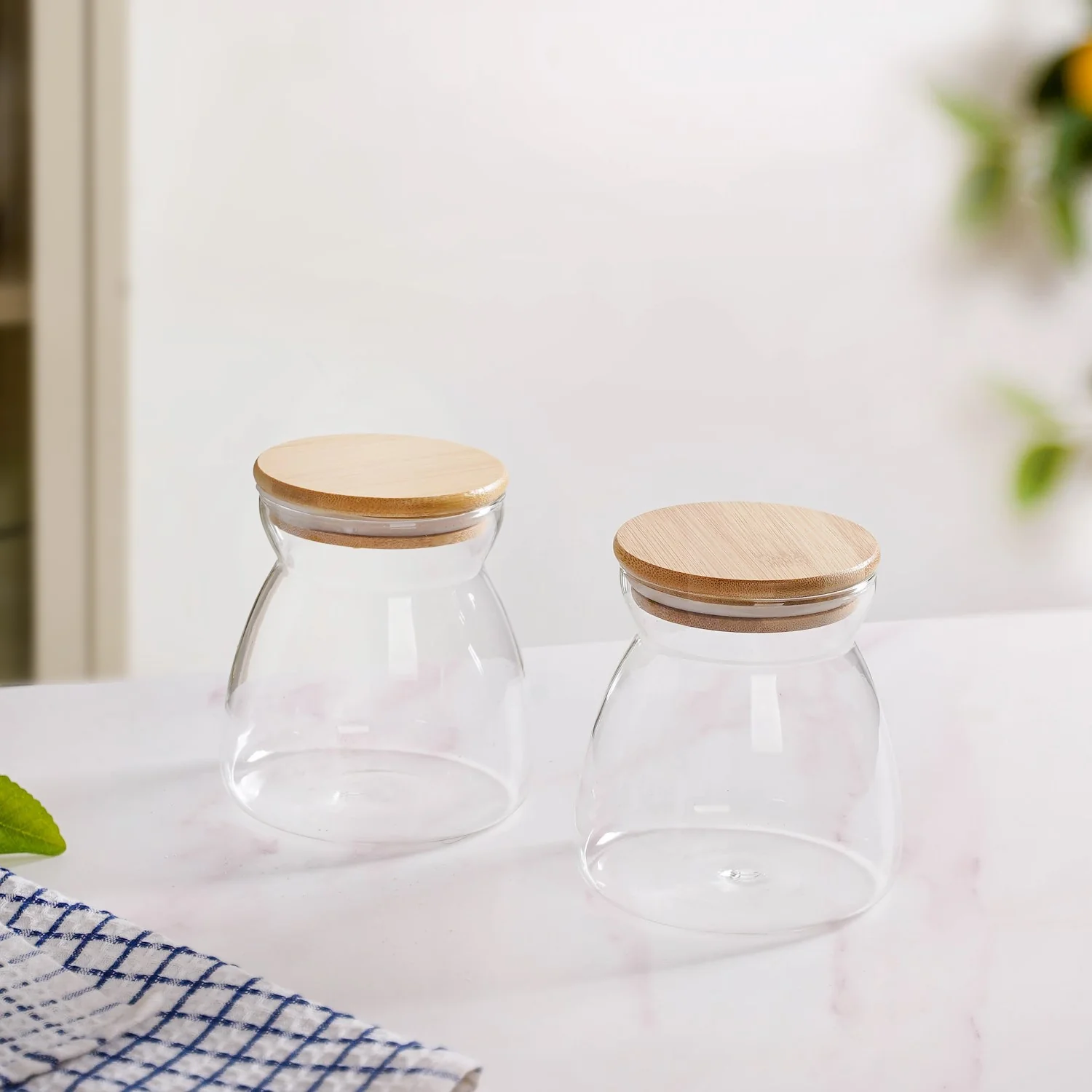 Airtight Jar Set For Dry Fruit Small 700ml - Image 2