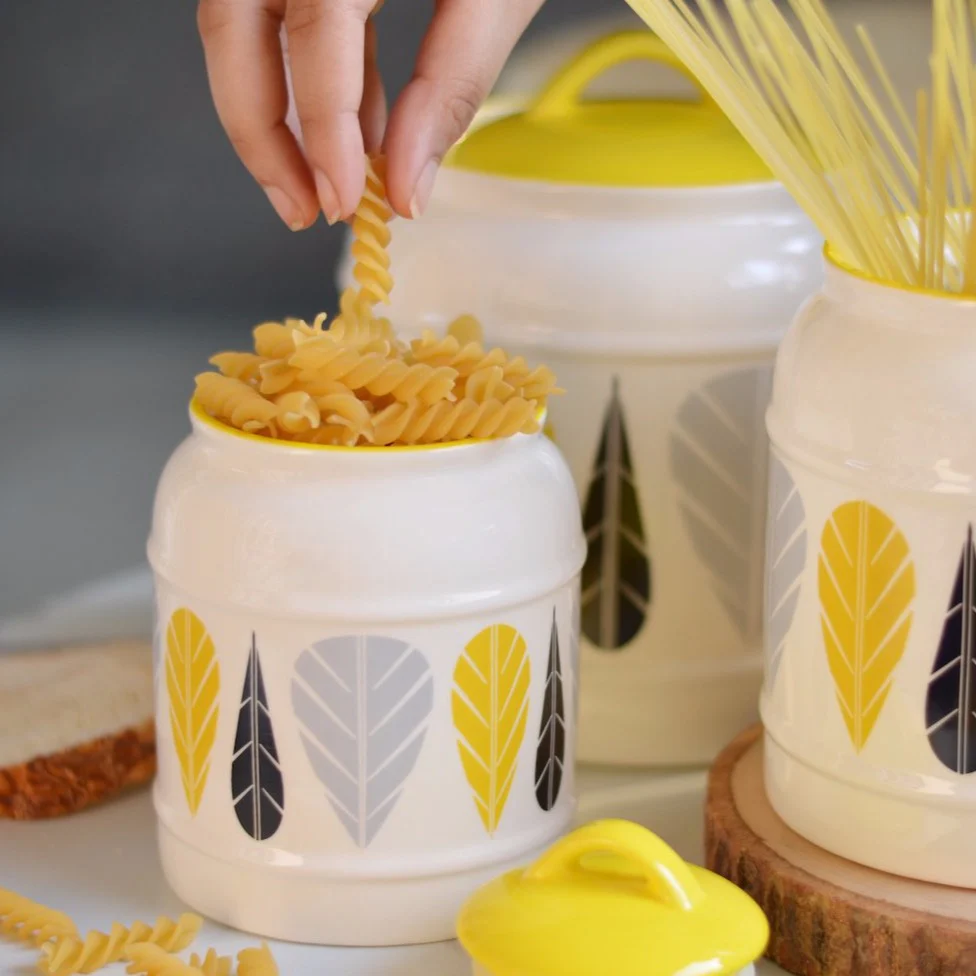 Airtight Jars Yellow - Image 7