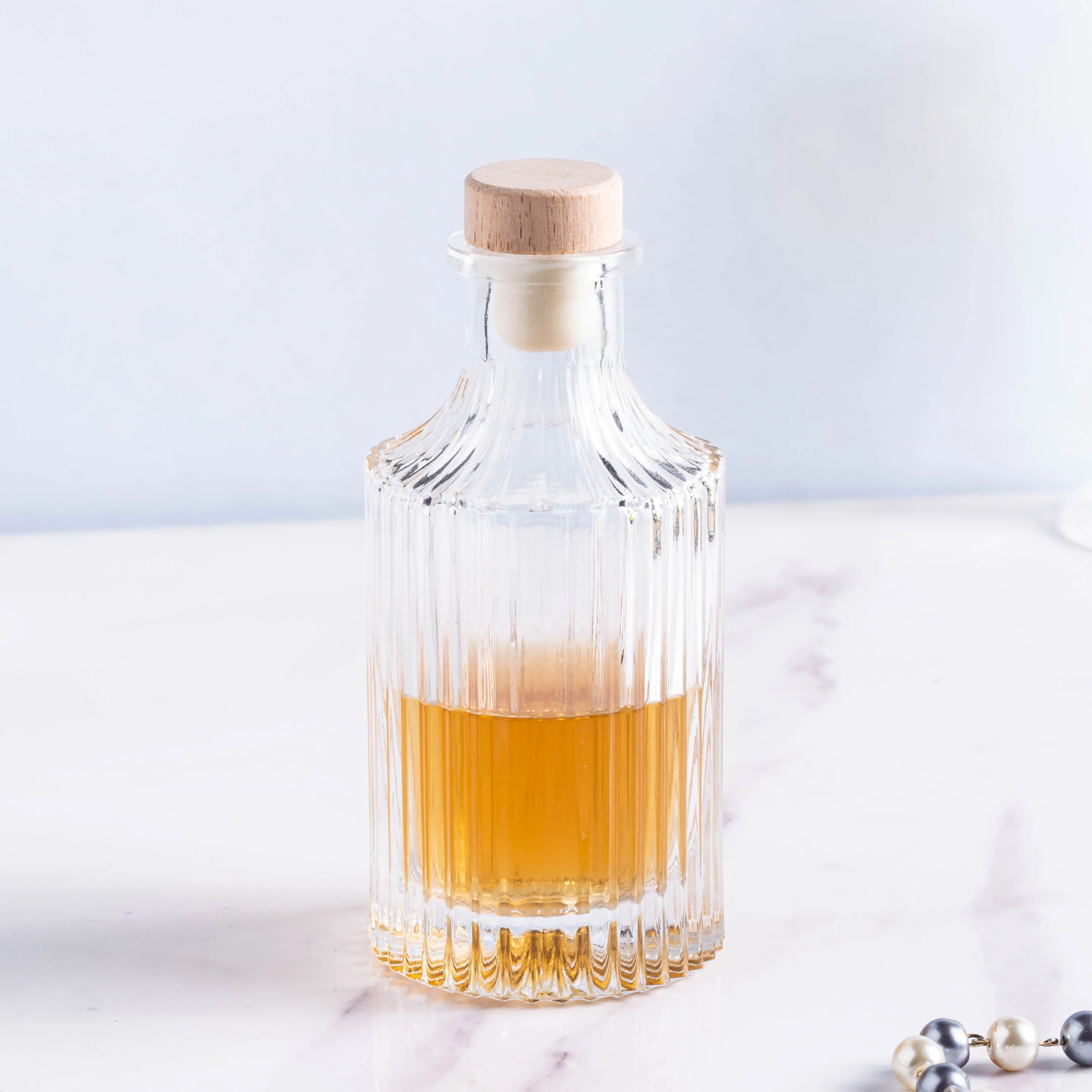 Airtight Wine Bottle with Cork - Image 7