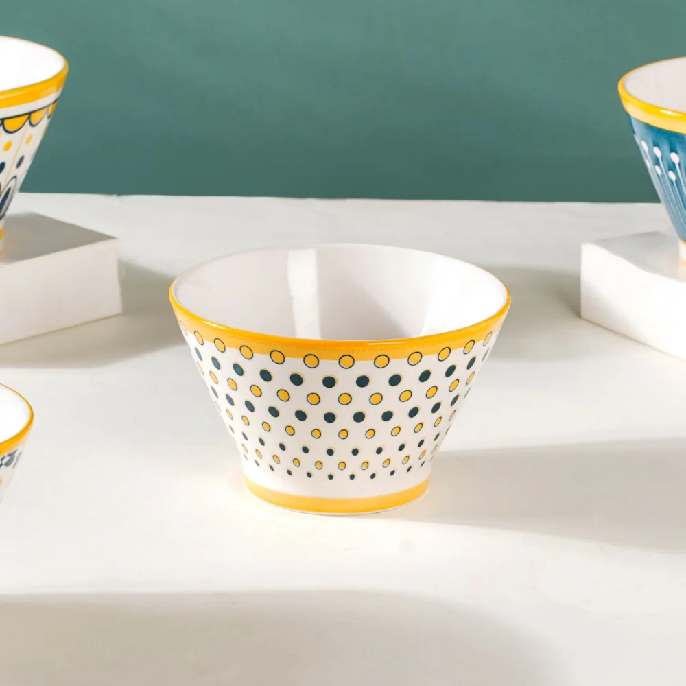 Aloha Ceramic Snack Bowl 360 ml Set Of 6 - Image 7