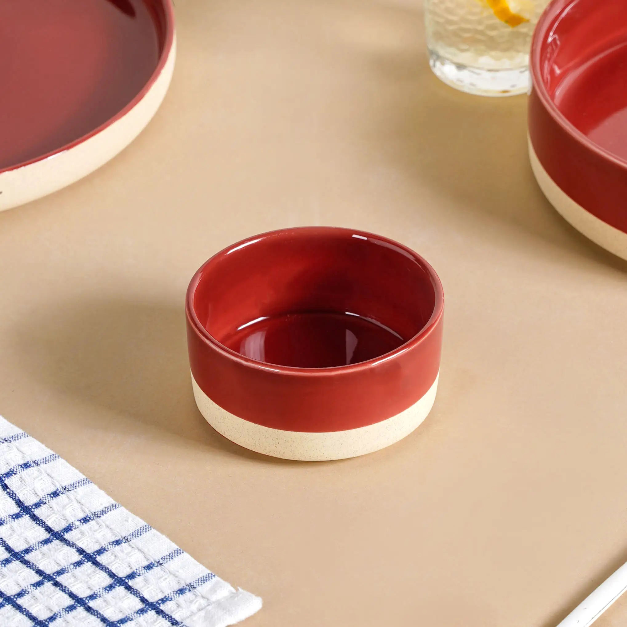 Amber Clay 22 Piece Dinnerset For 6 - Image 15