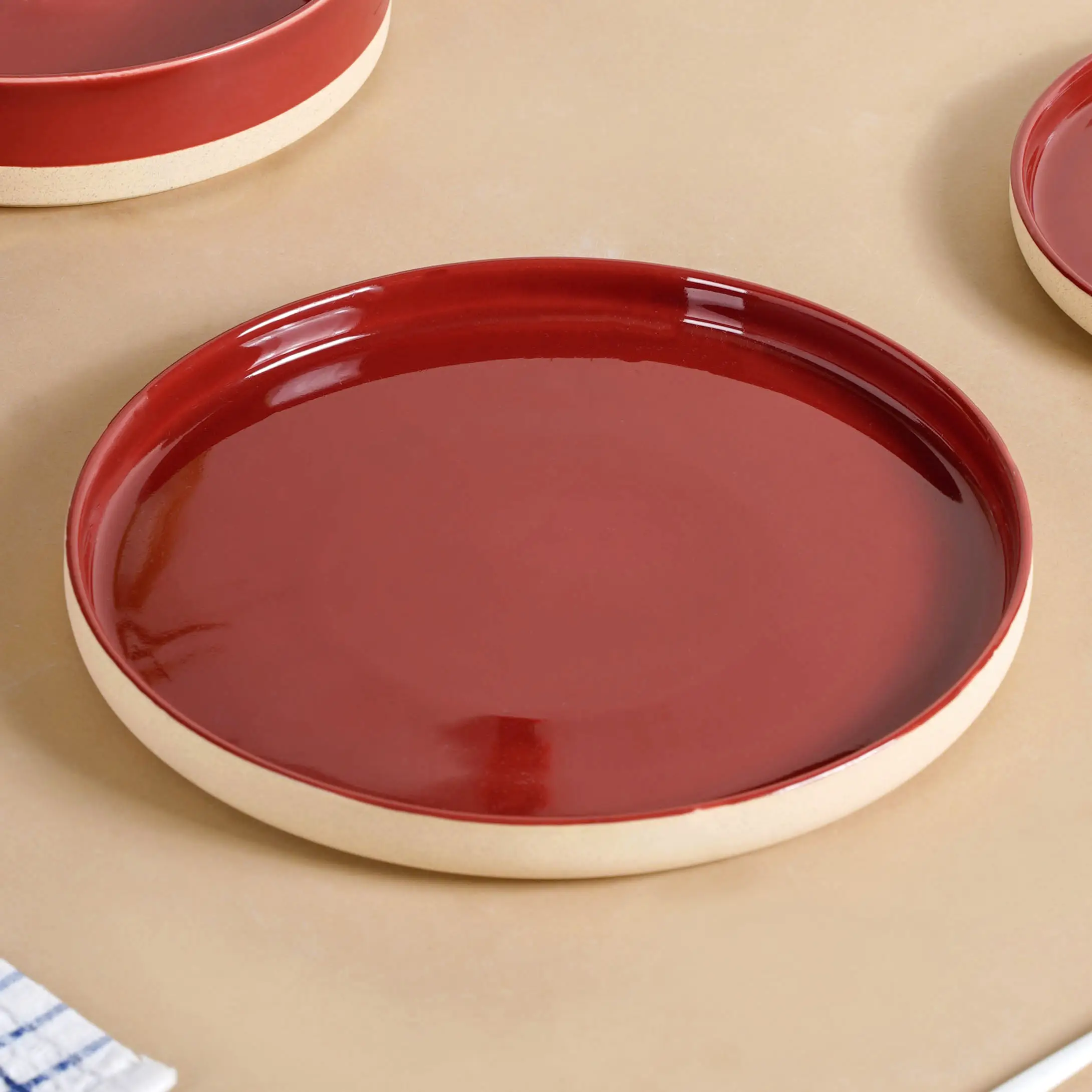 Amber Clay 22 Piece Dinnerset For 6 - Image 4