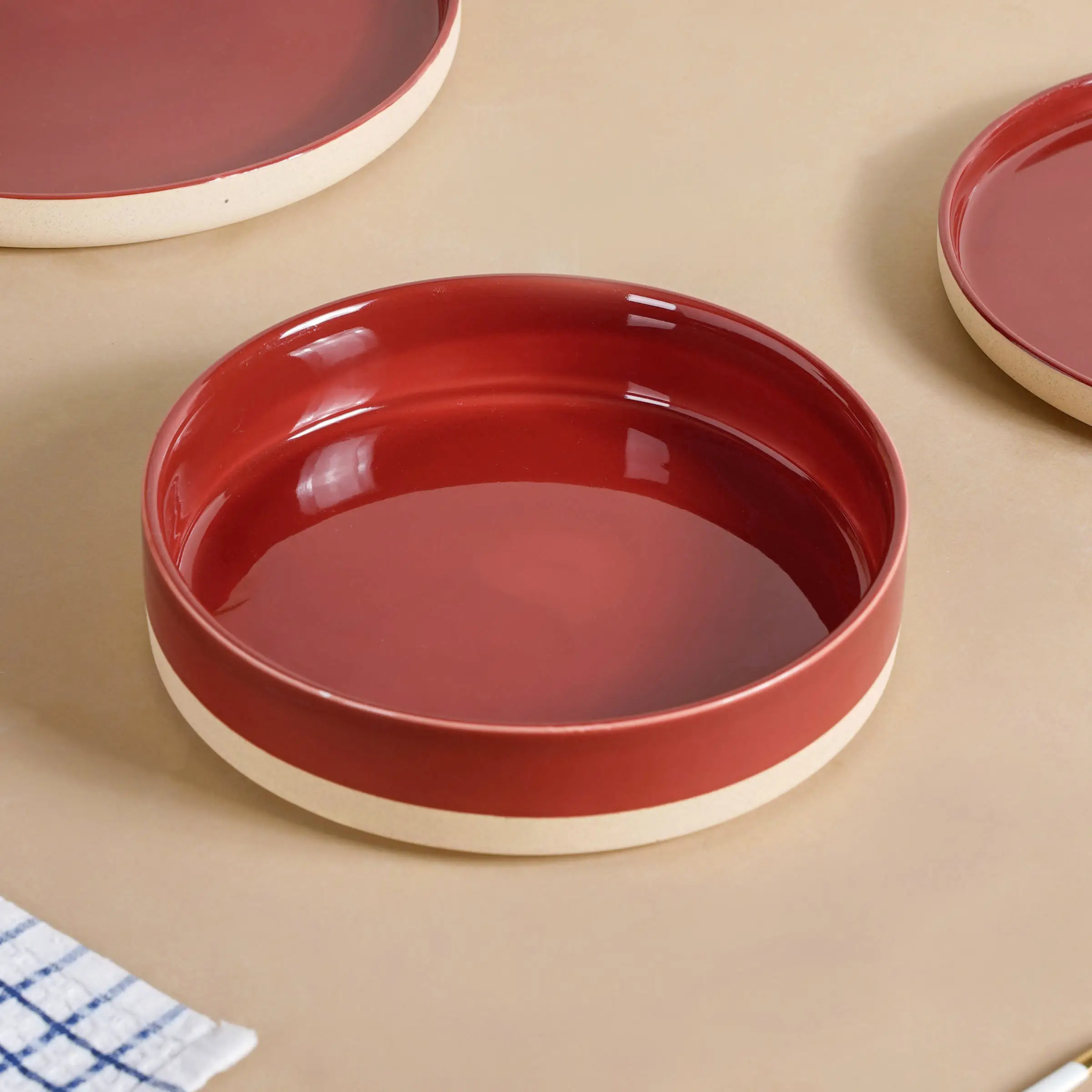 Amber Clay 22 Piece Dinnerset For 6 - Image 5