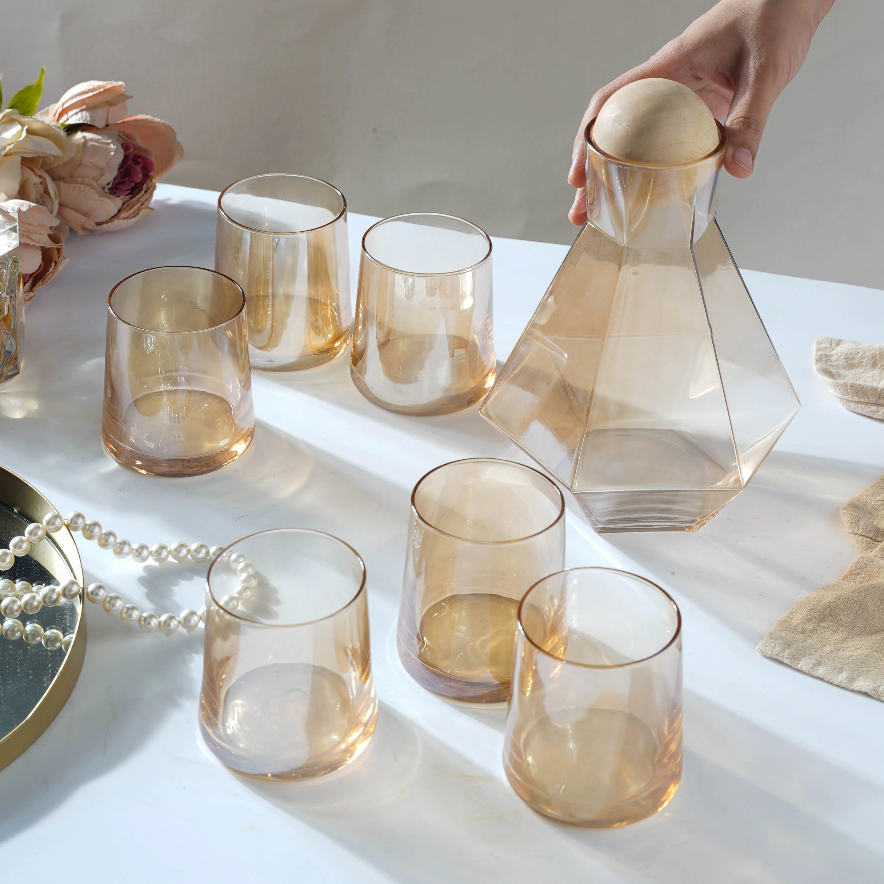 Amber Drinkware Set - Image 4
