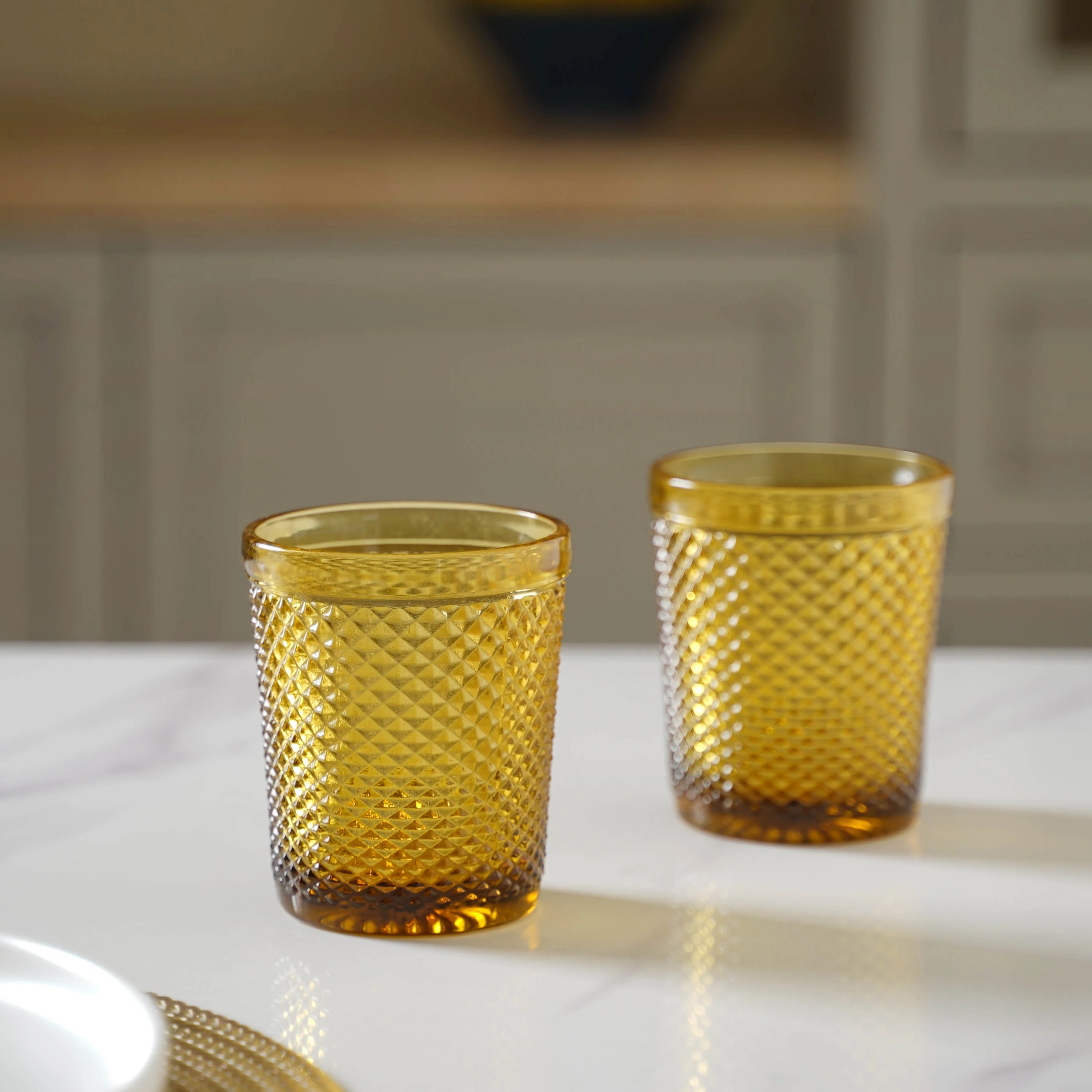 Amber Water Glass Set of 2 - Image 4