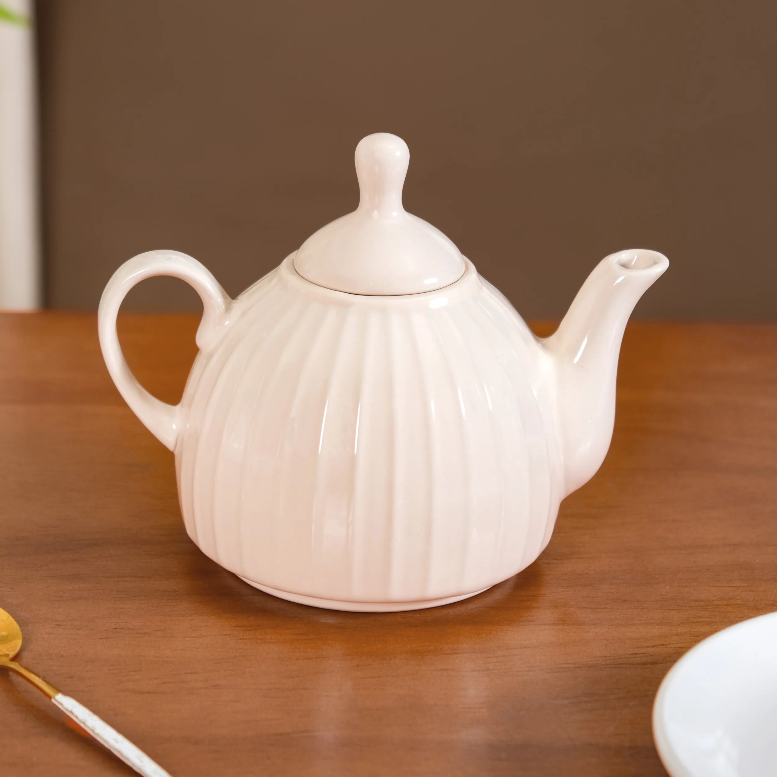 Ambrosia Tea Set With 1 Cup And Saucer Cream - Image 7