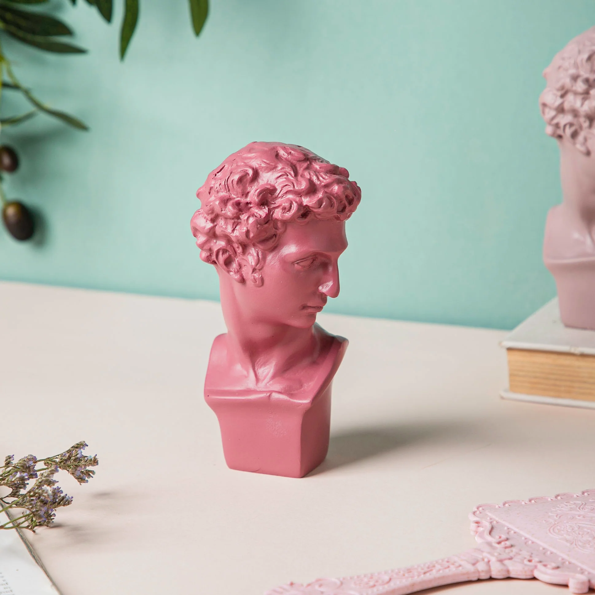 Ancient Greek Sculpture Pink - Image 5