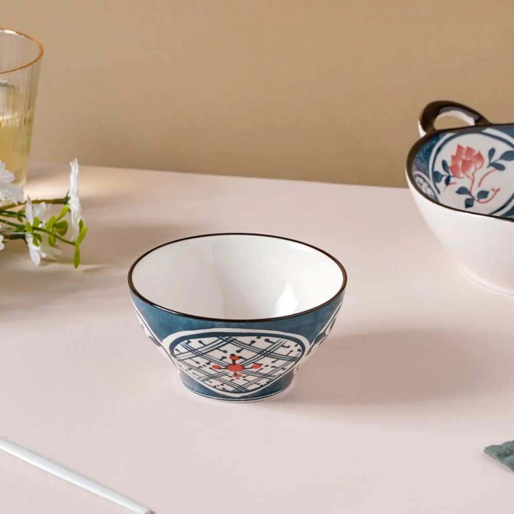 Anhui Ceramic Soup Bowl 4.5 Inch 300 ml - Image 3