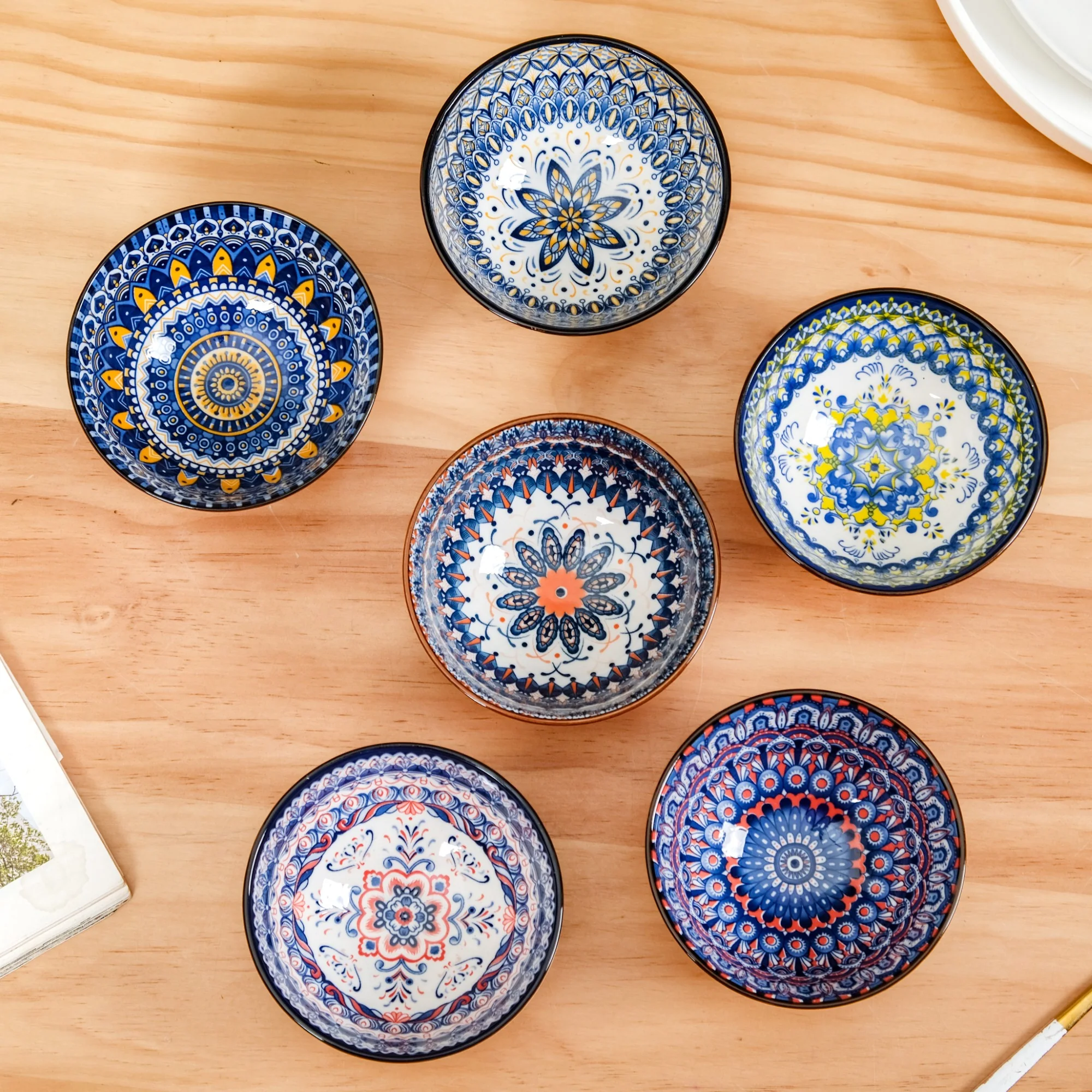 Aoki Ceramic Soup Bowl Set Of 6 300ml - Image 2