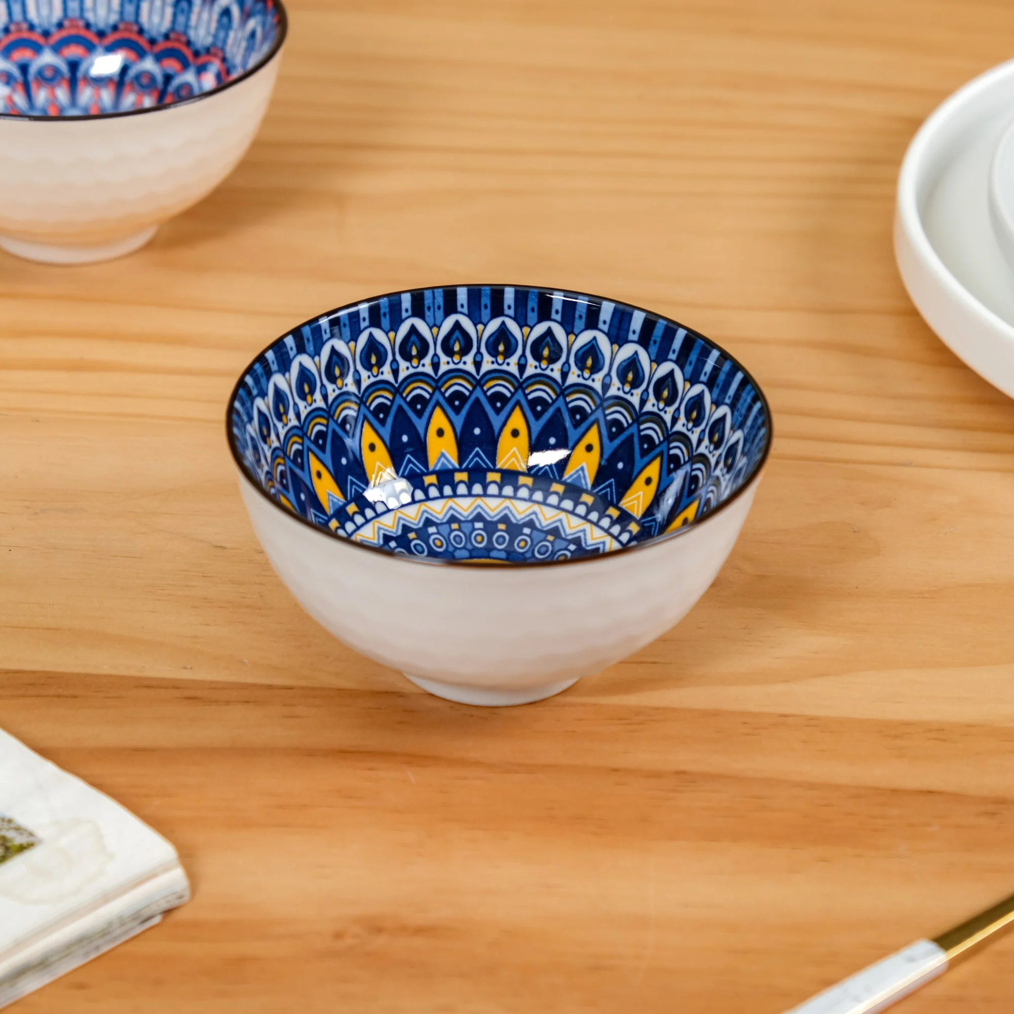 Aoki Ceramic Soup Bowl Set Of 6 300ml - Image 6