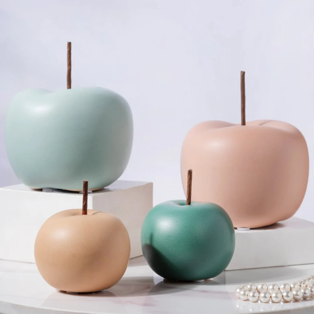 Apple Decor Showpiece Large Blue - Image 6