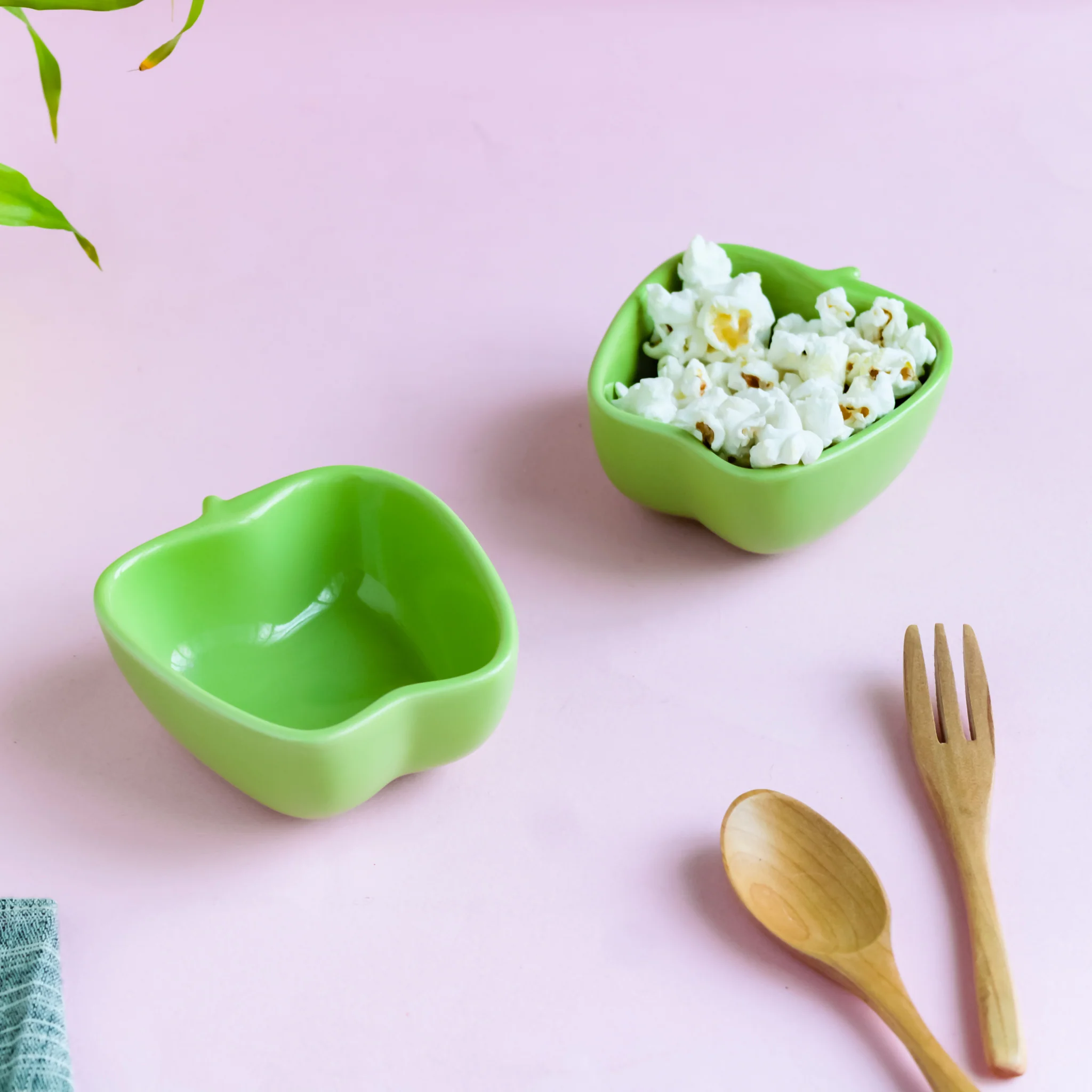 Apple Shaped Bowl Set of 2 - Image 12