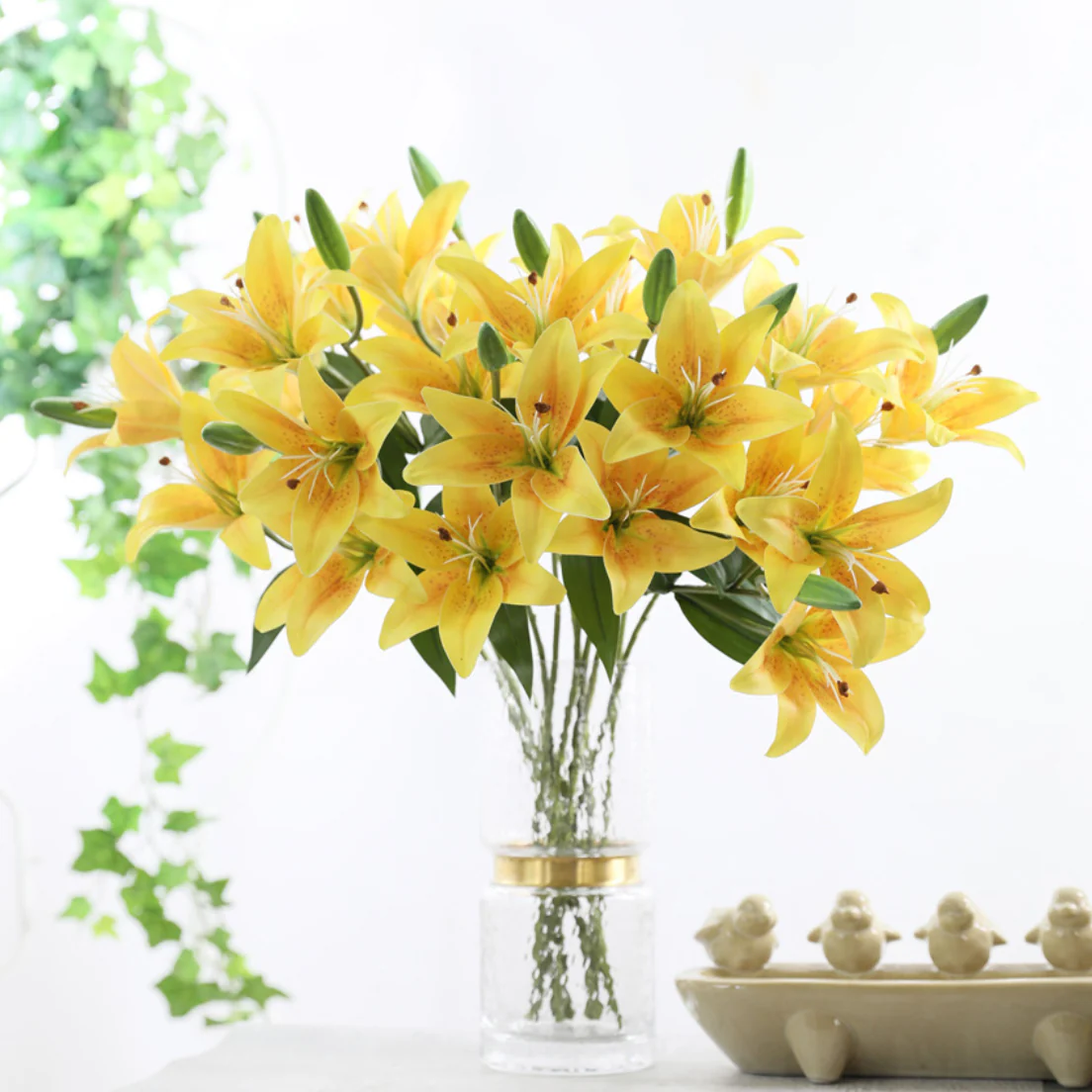Artificial Lily Flower - Image 2