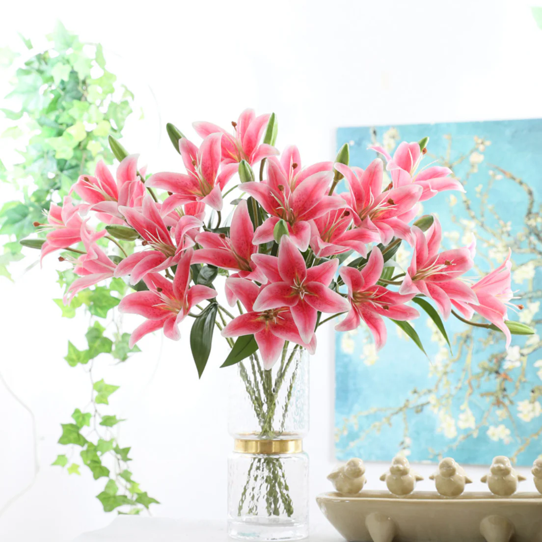 Artificial Lily Flower - Image 3