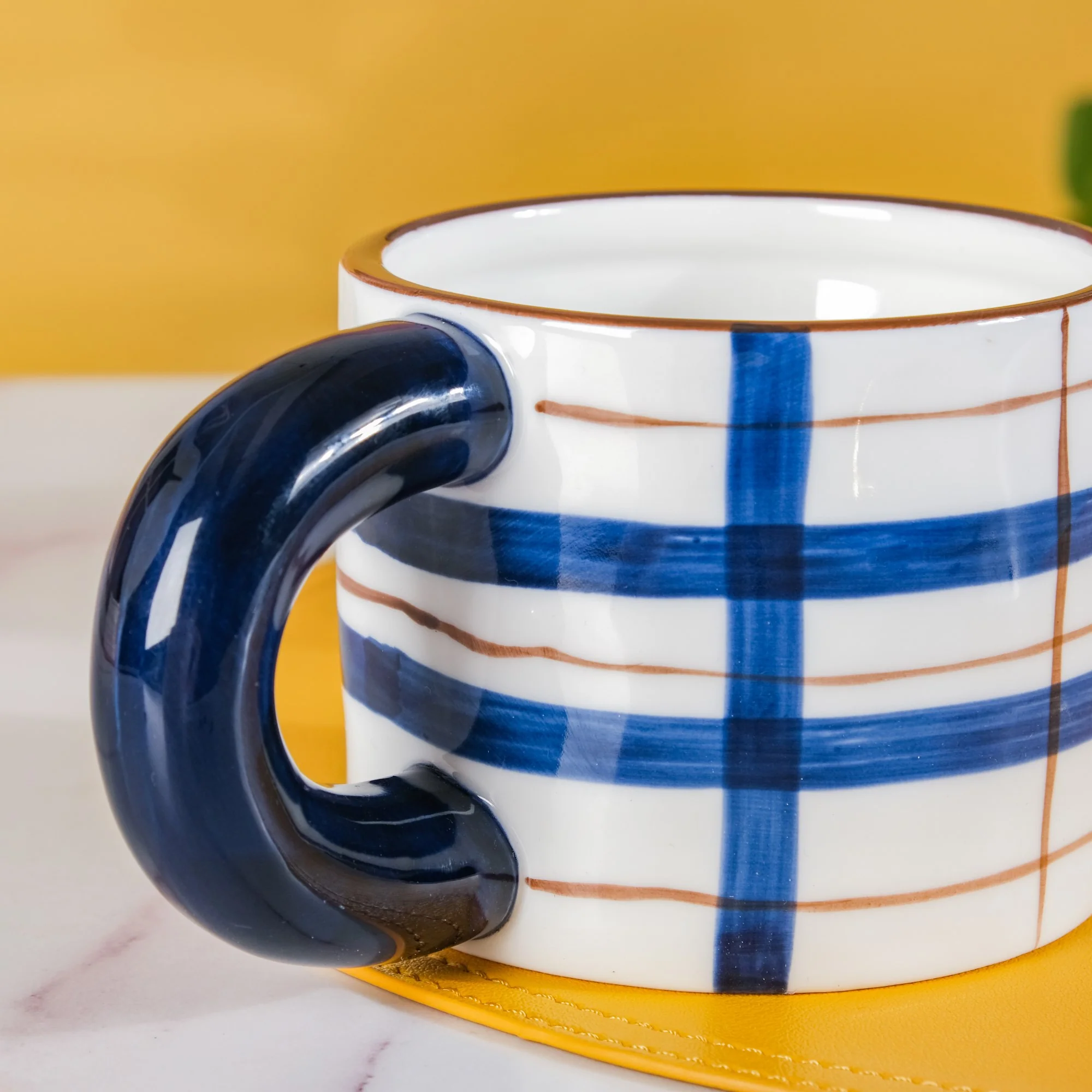 Artsy Ceramic Coffee Mug Set of 4 330ml - Image 10