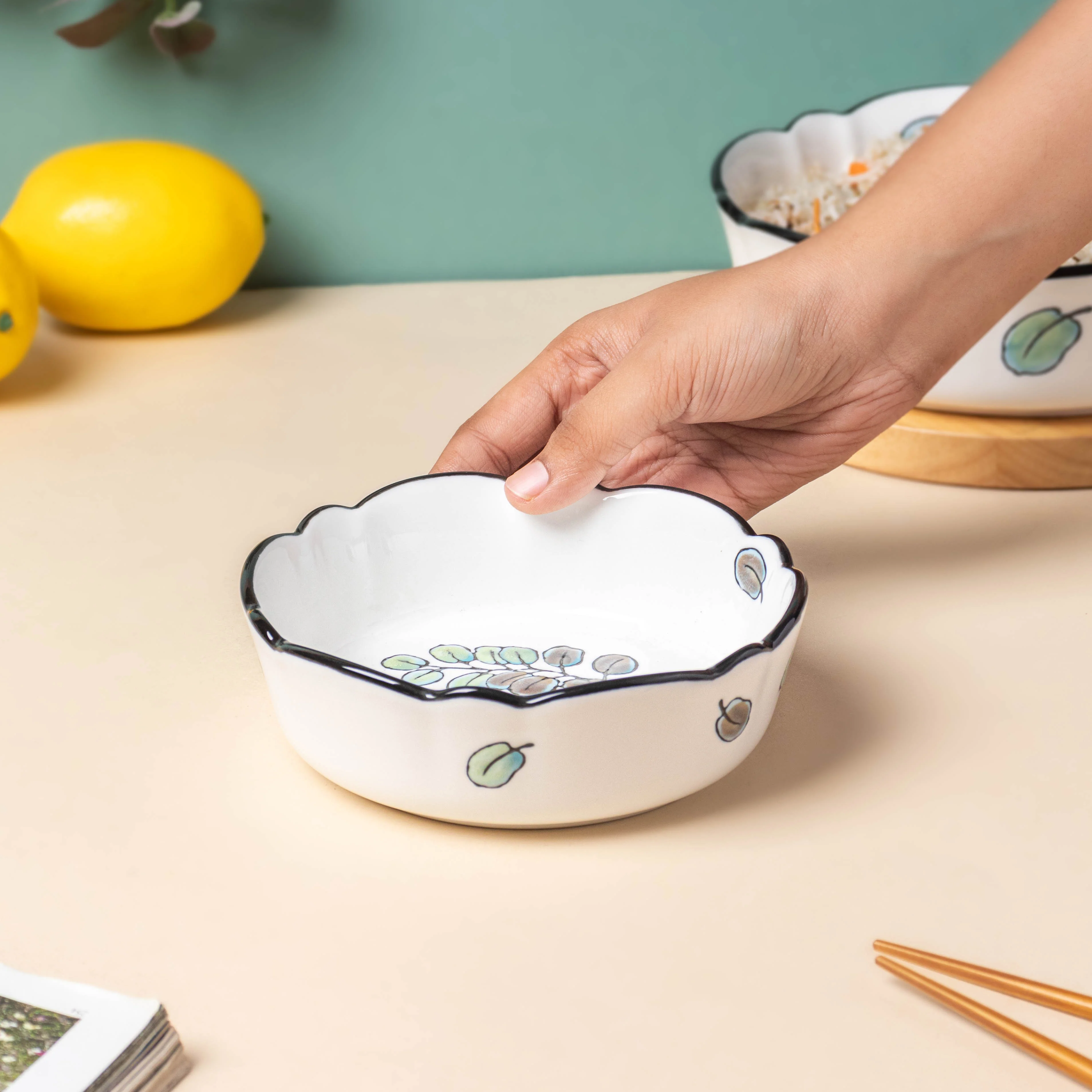 Aspen Leaves Snack Bowl Large 400 ml - Image 2