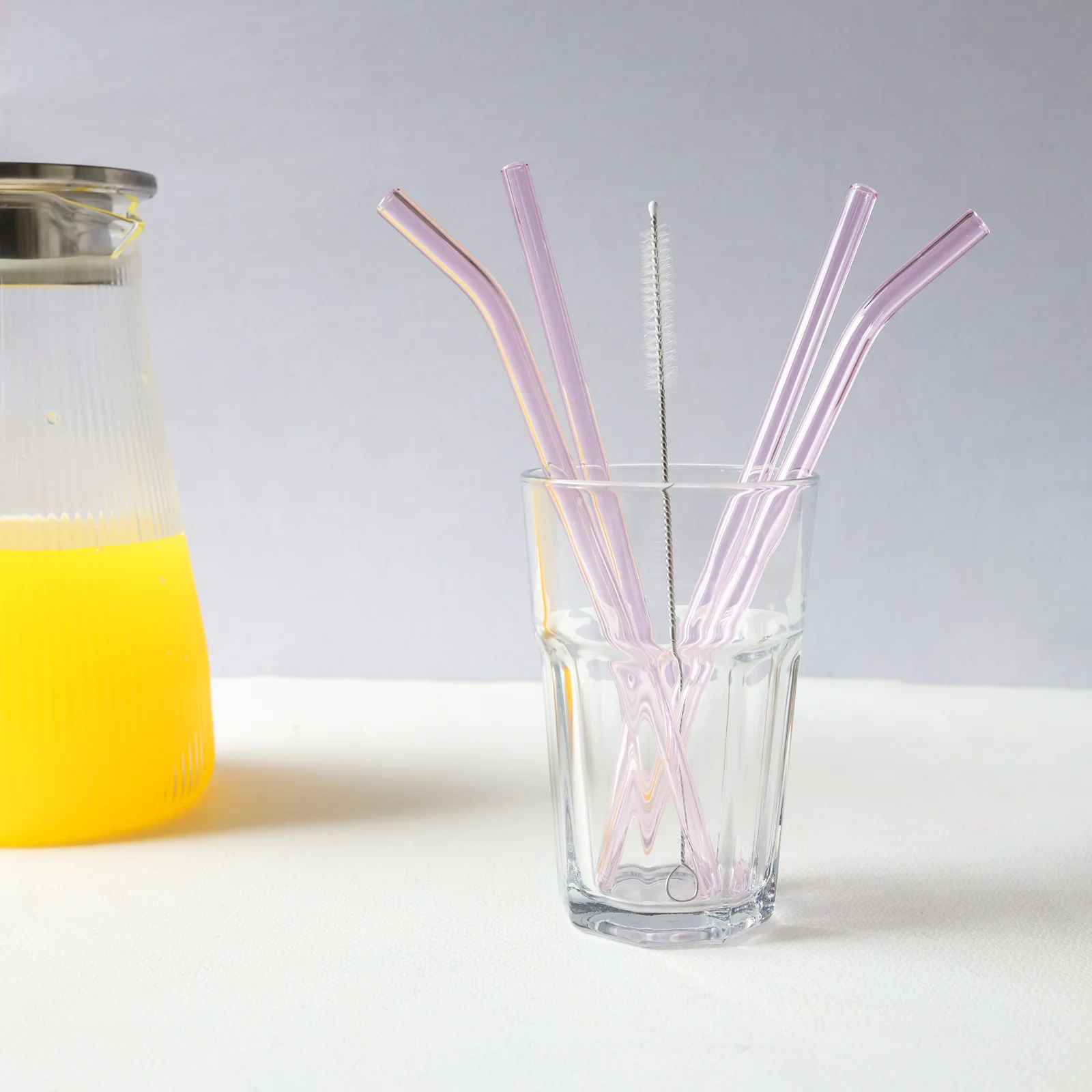 Assorted Glass Straw Set of 4 - Image 25