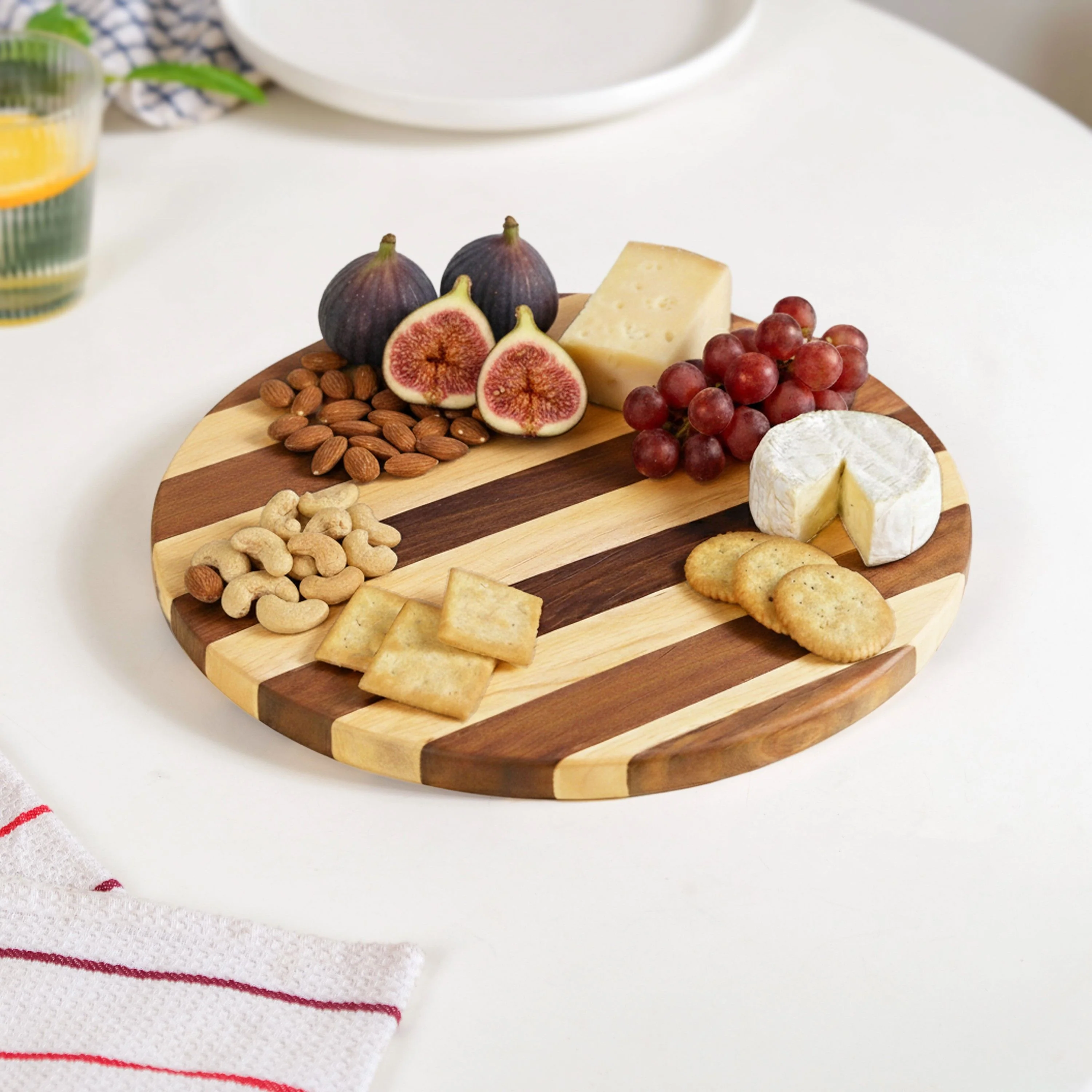 Atelier Serve And Slice Wooden Cheese Platter 30cm