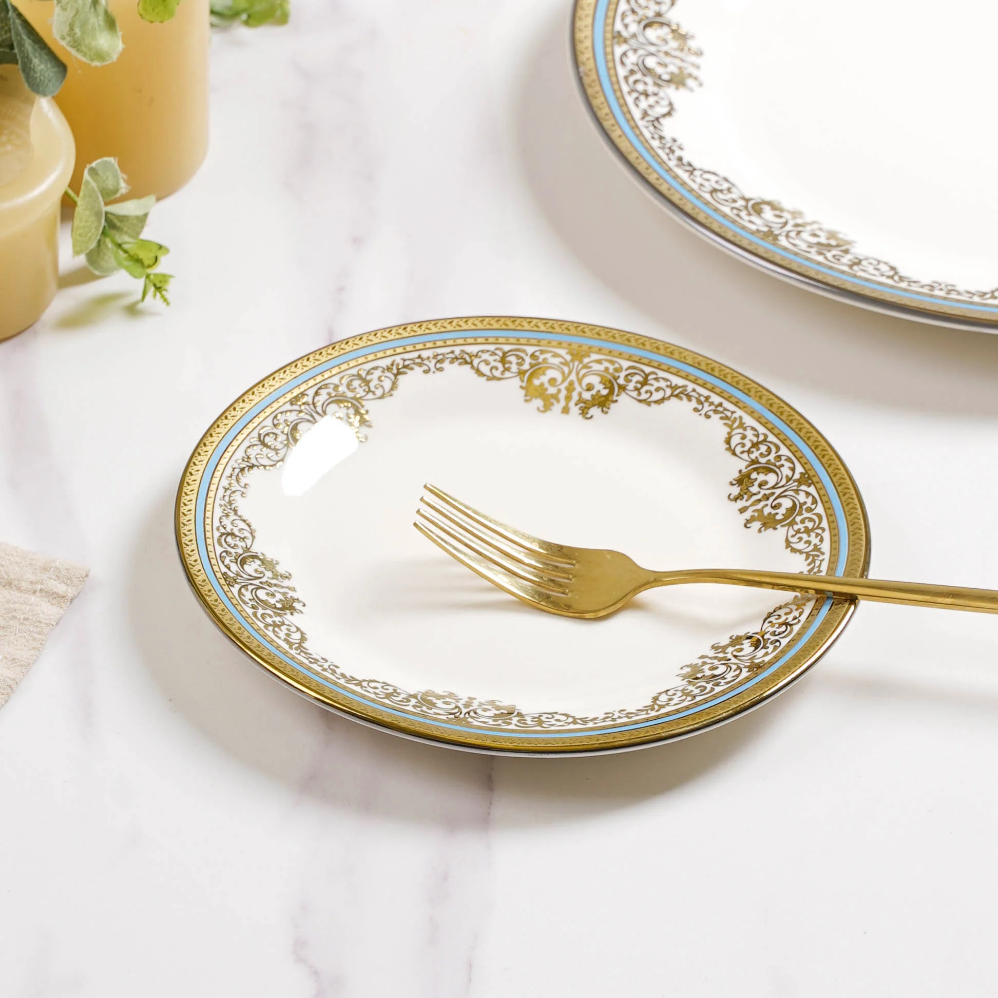 Aurelea Floral Salad Plate - Image 7