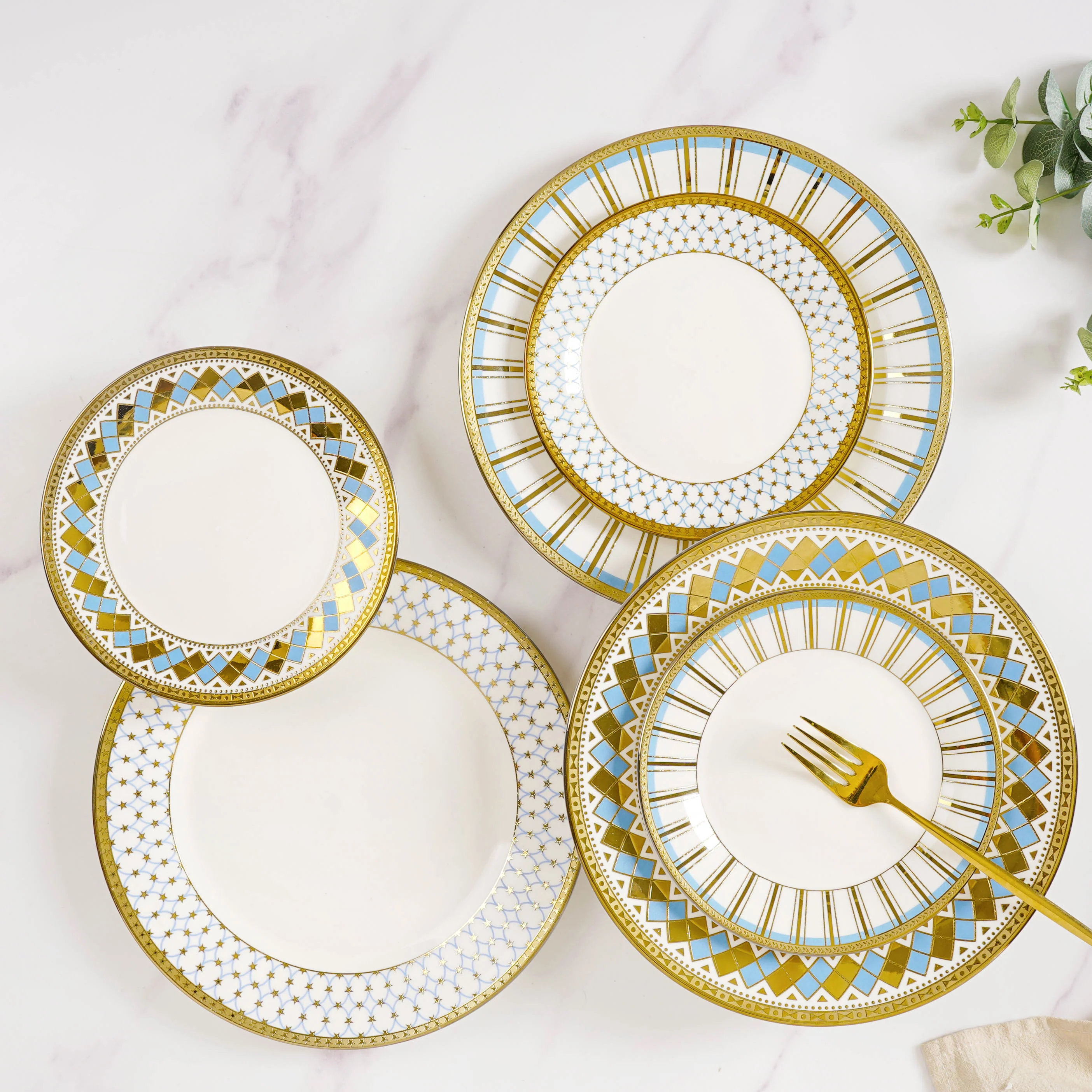 Aurelea Glam Snack Plate - Image 12
