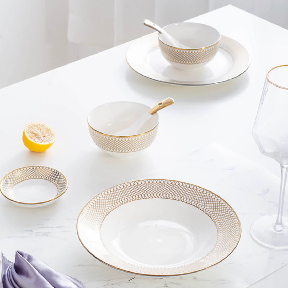 Aurelea Soup Spoon Set of 2 - Image 15