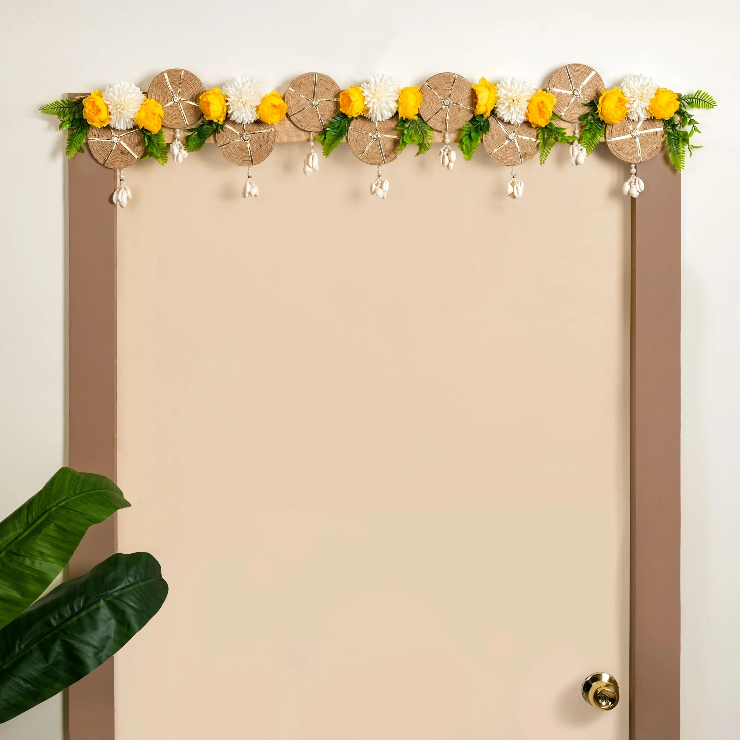 Auspicious Blossom Wall Toran For Festivities - Image 8