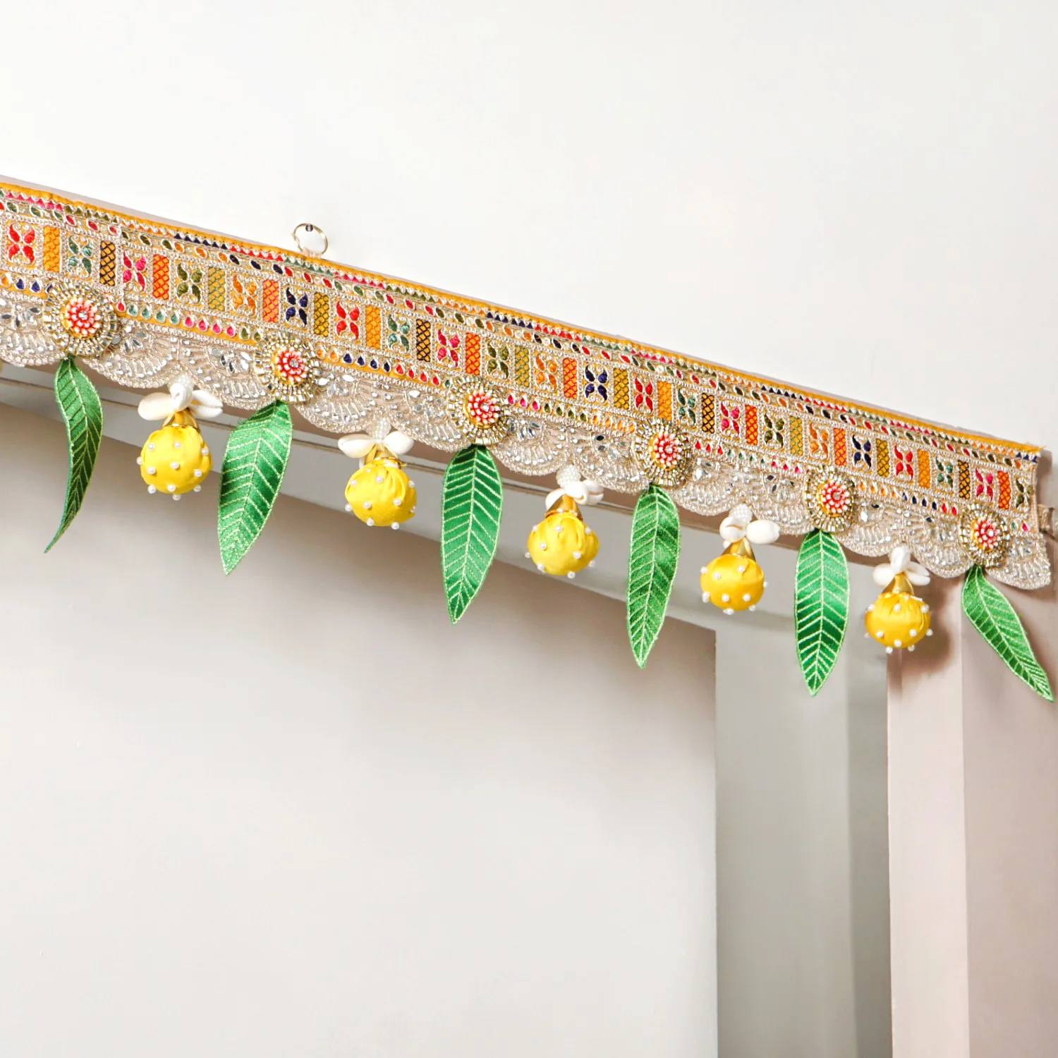 Auspicious Leaf Lucky Charm Toran - Image 2