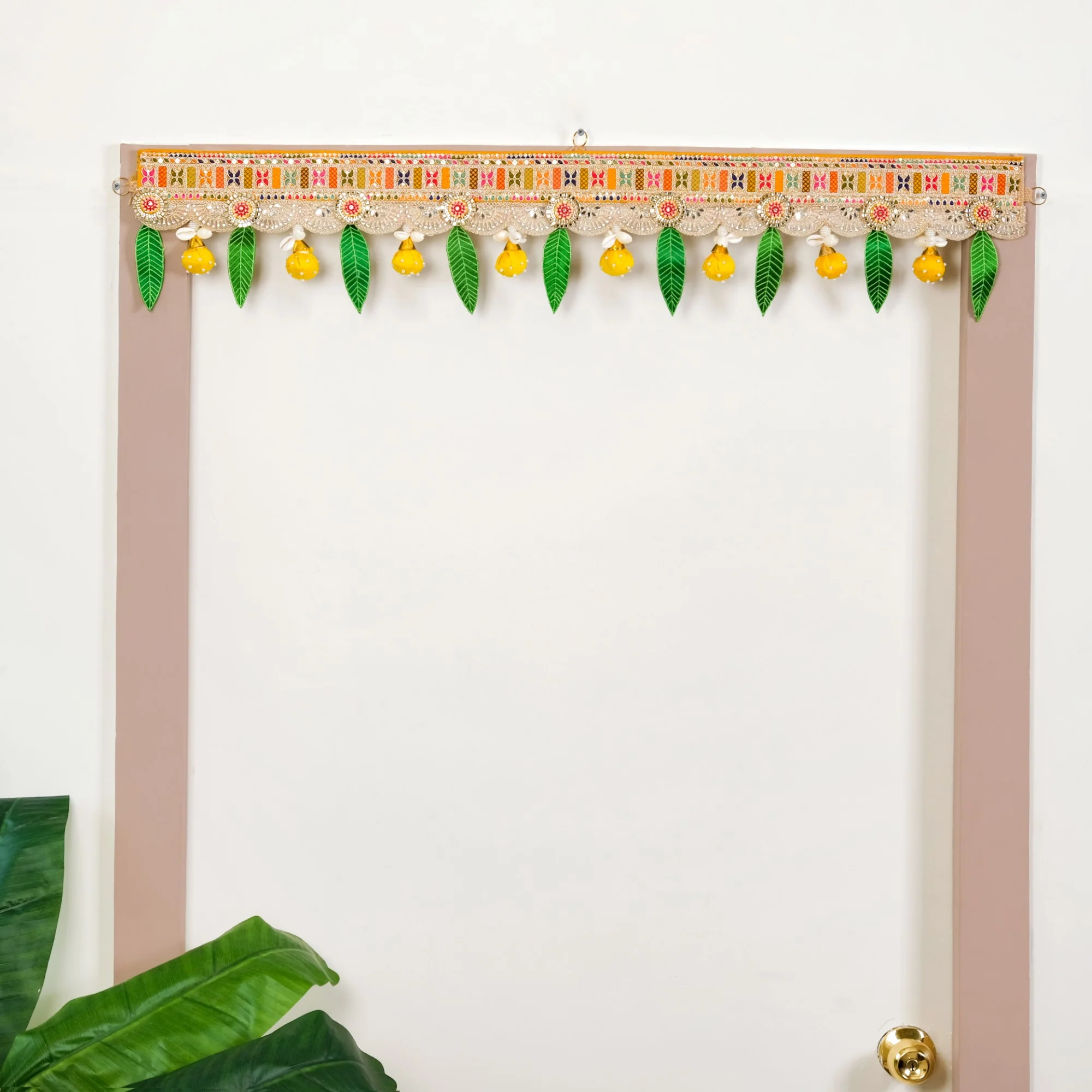 Auspicious Leaf Lucky Charm Toran - Image 8