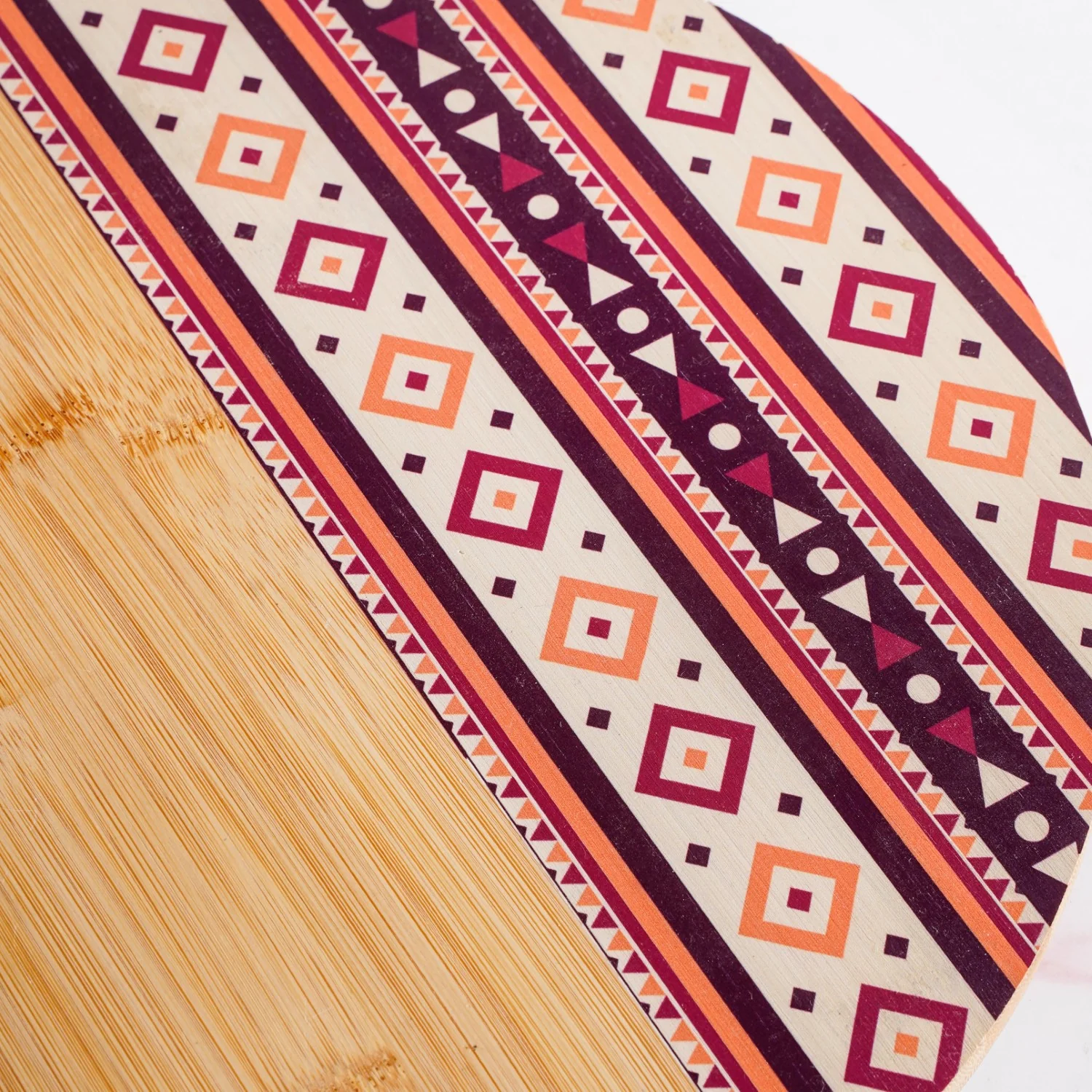Aztec Pattern Lazy Susan Serving Platter 13 Inch - Image 6