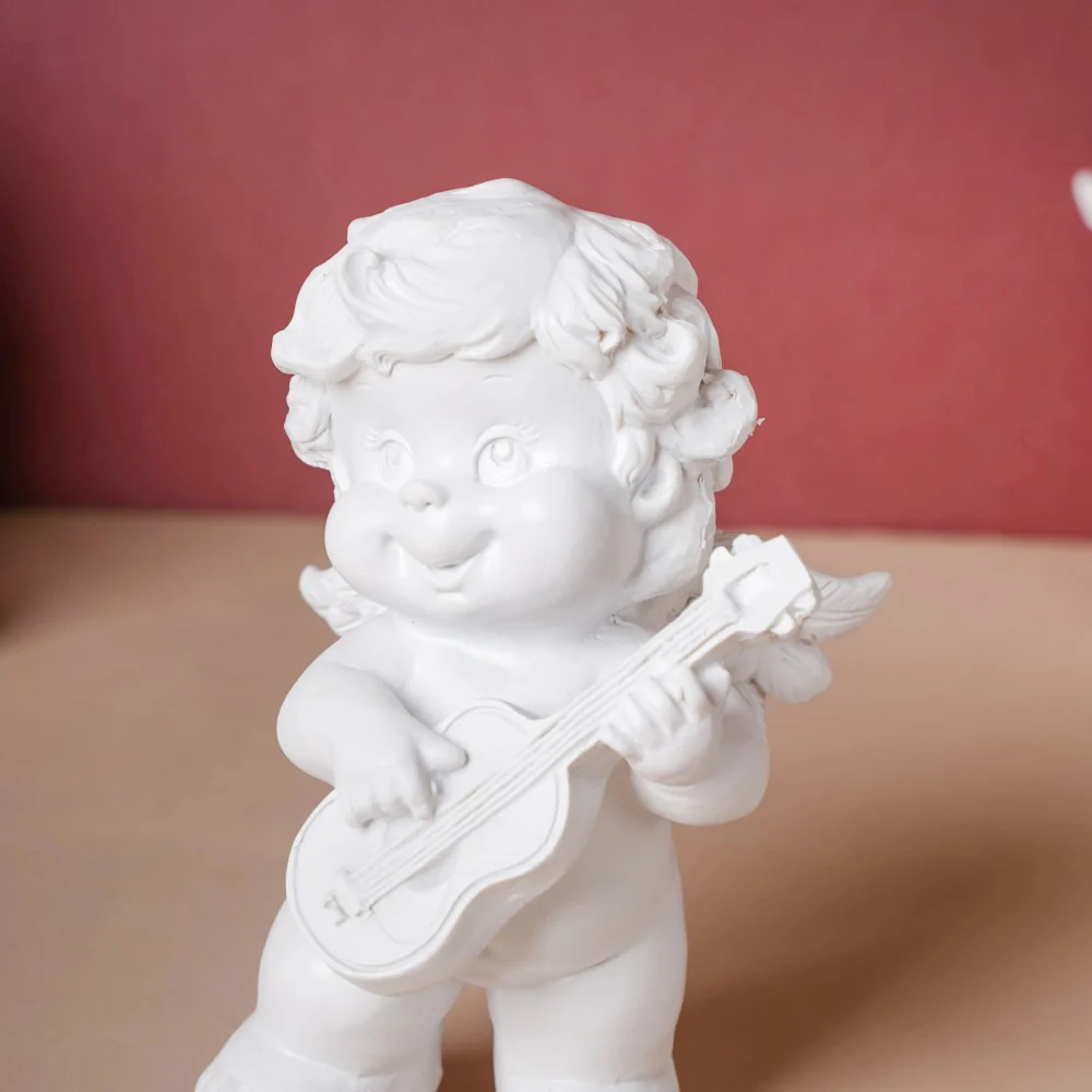 Baby Angel Statue Ukulele - Image 3