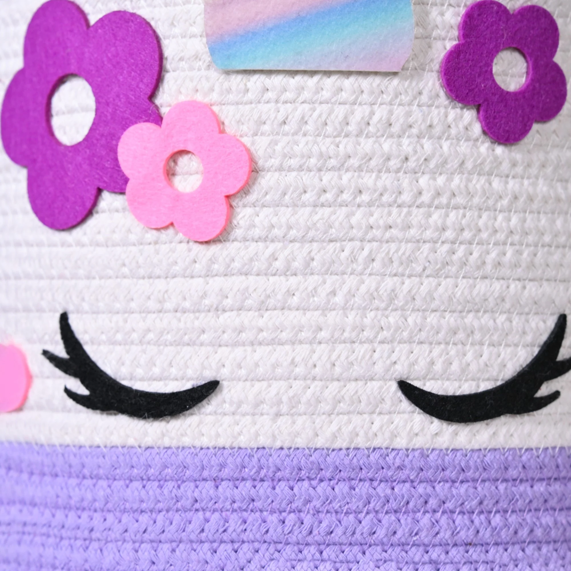 Baby Unicorn Toy Basket 27cm - Image 6