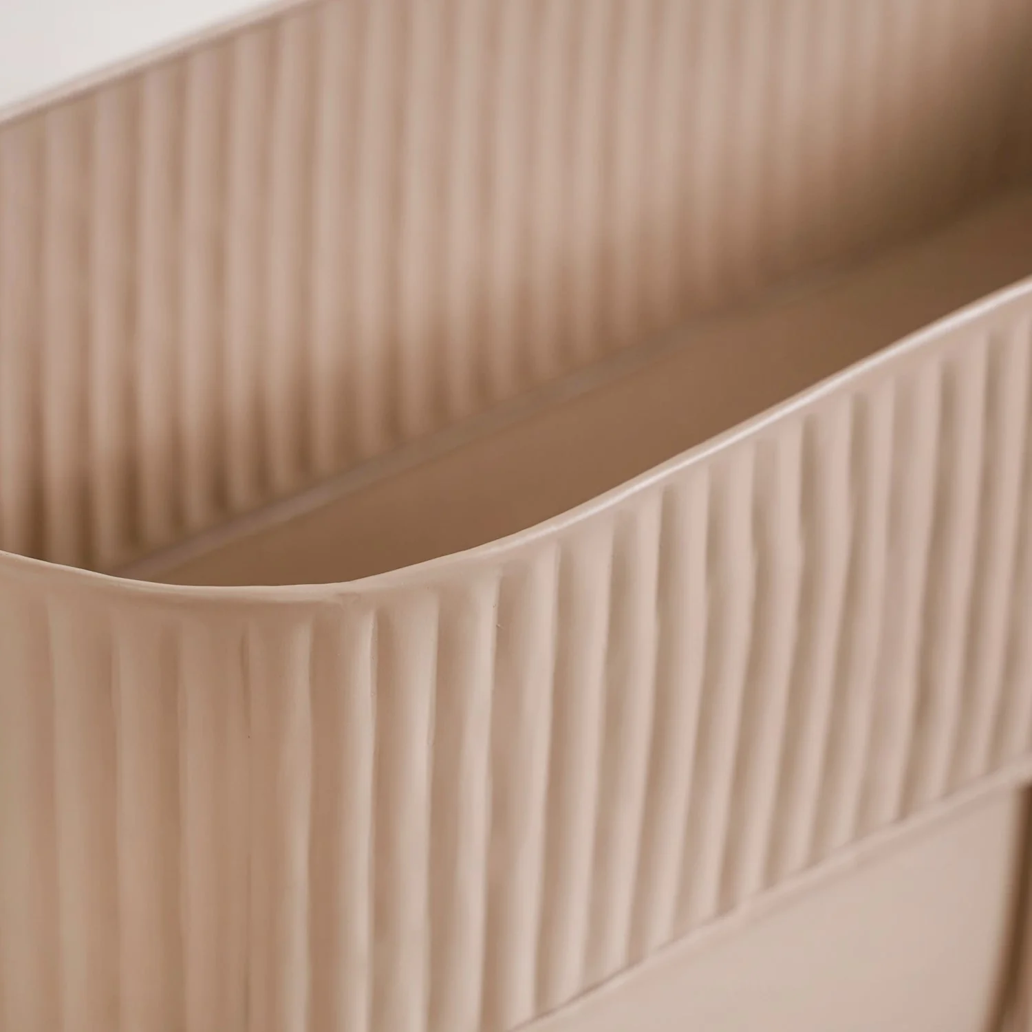 Balcony Box Planter With Stand Taupe - Image 6